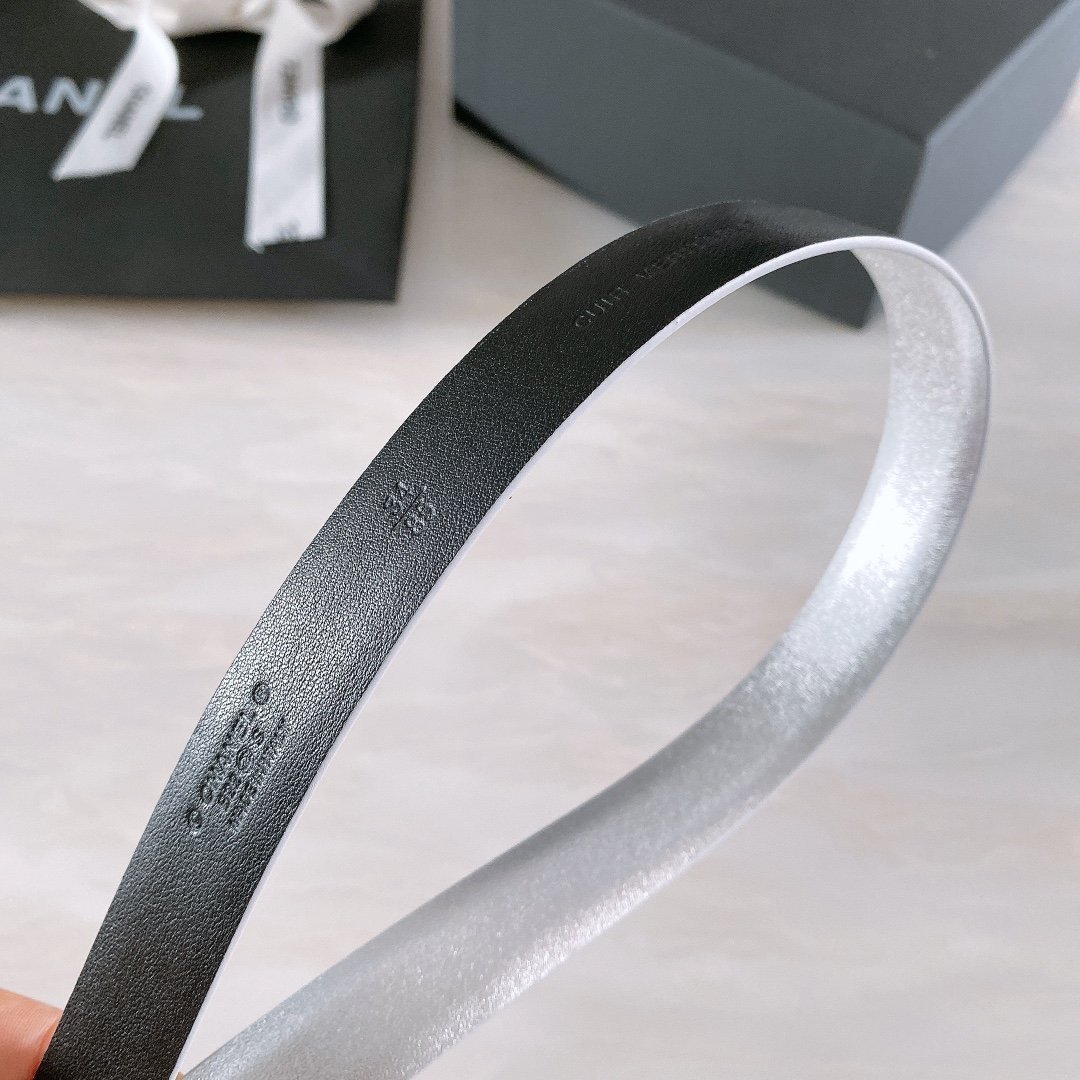 Chanel Belt With Ribbon Buckle Silver Women Belt #2 - Image 3
