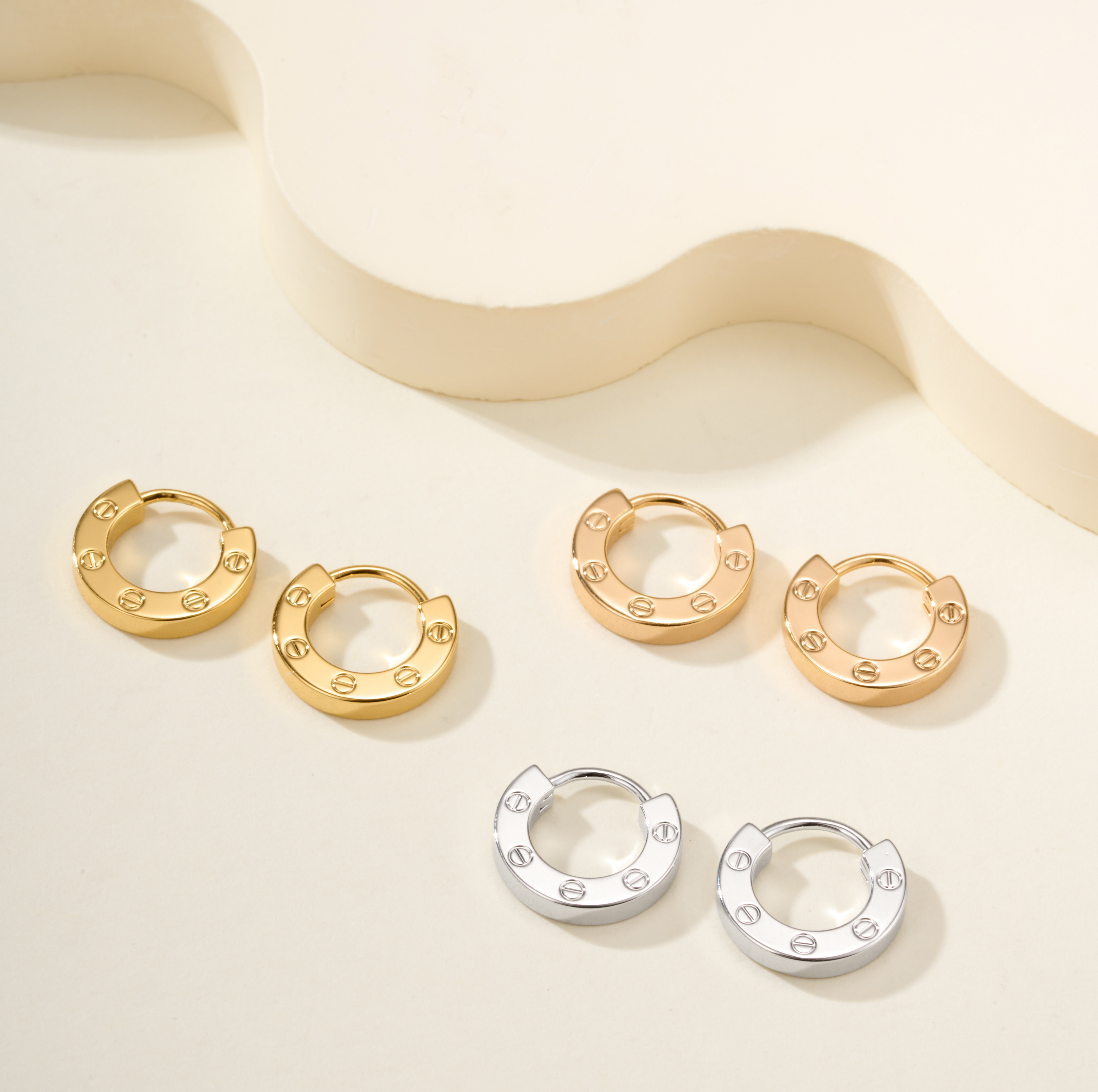 Cartier Love Screw Motif Mini Earring - SUPER-MIRROR