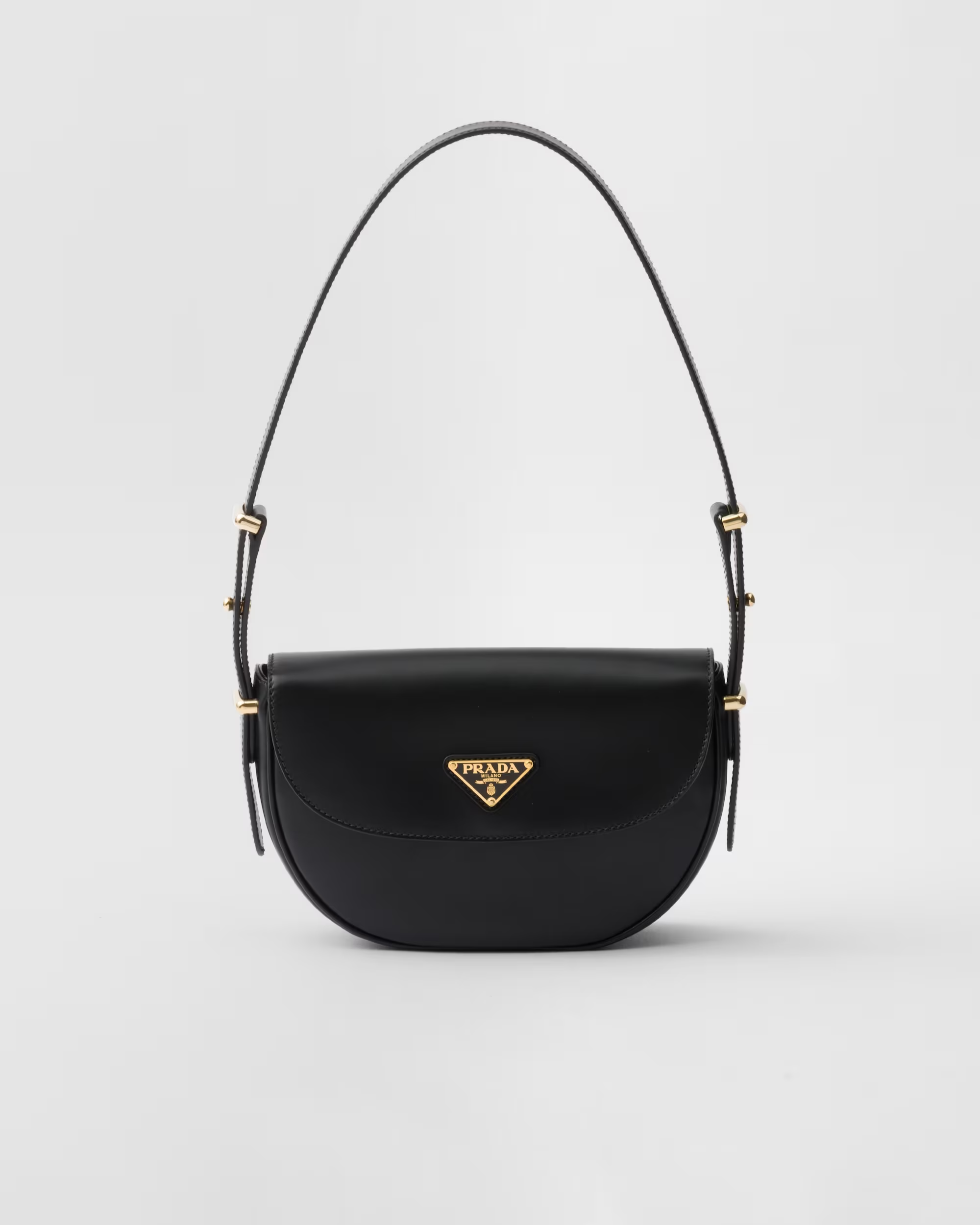 Prada 1BD365 Arqu leather shoulder bag with flap 1