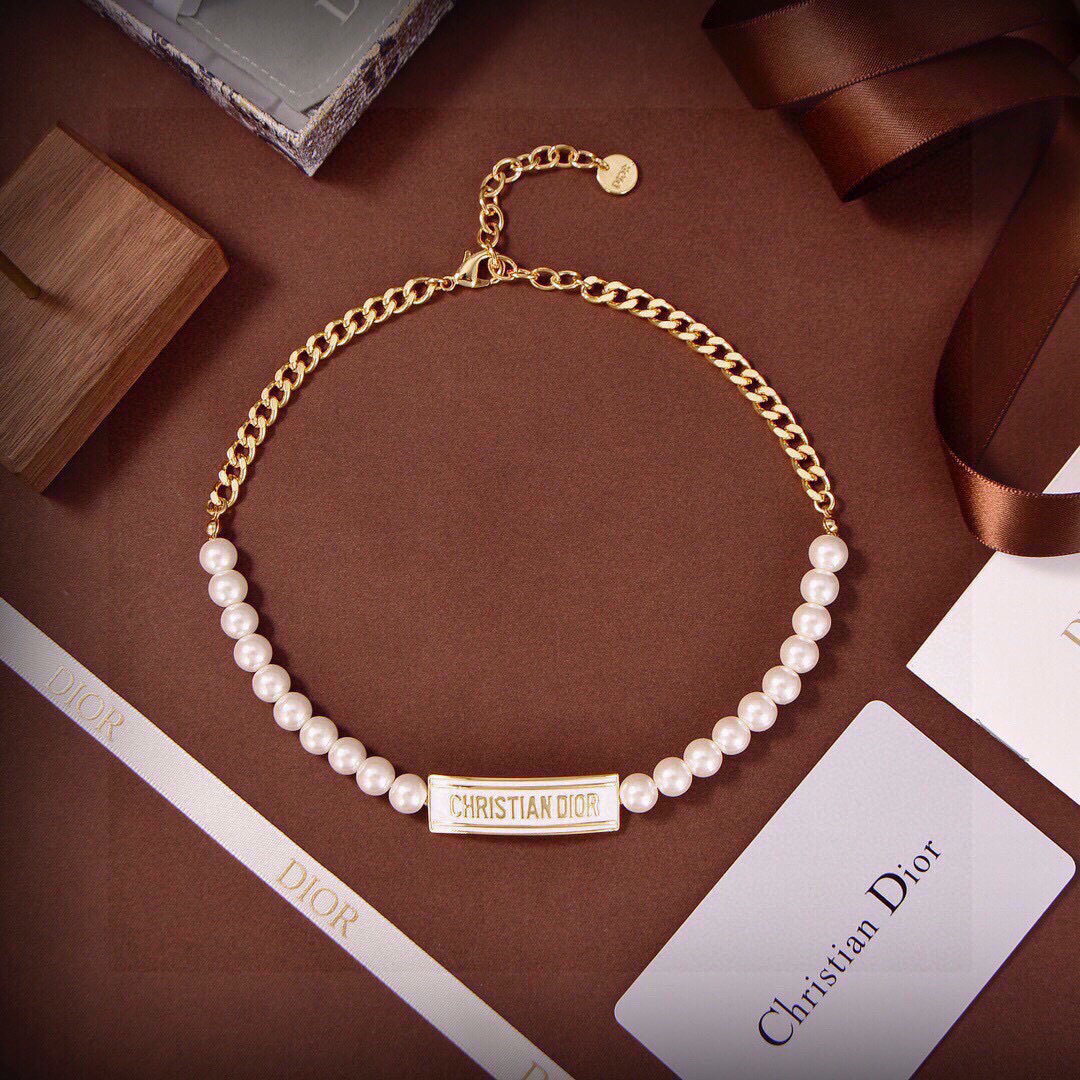 Dior Jewelry Necklace Letter necklace - PONI - Image 5