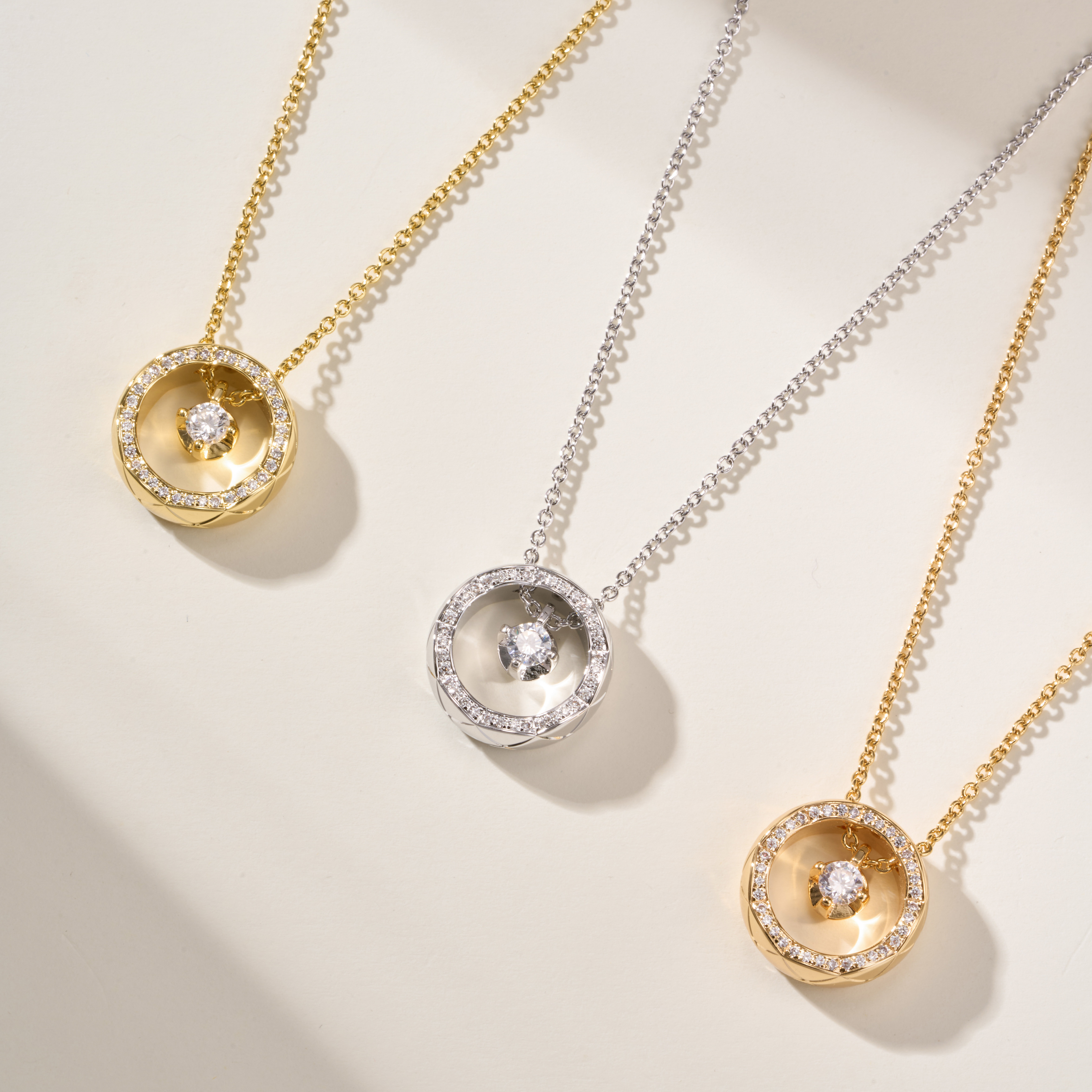 Chanel Coco Crush Full Moon Diamond Necklace