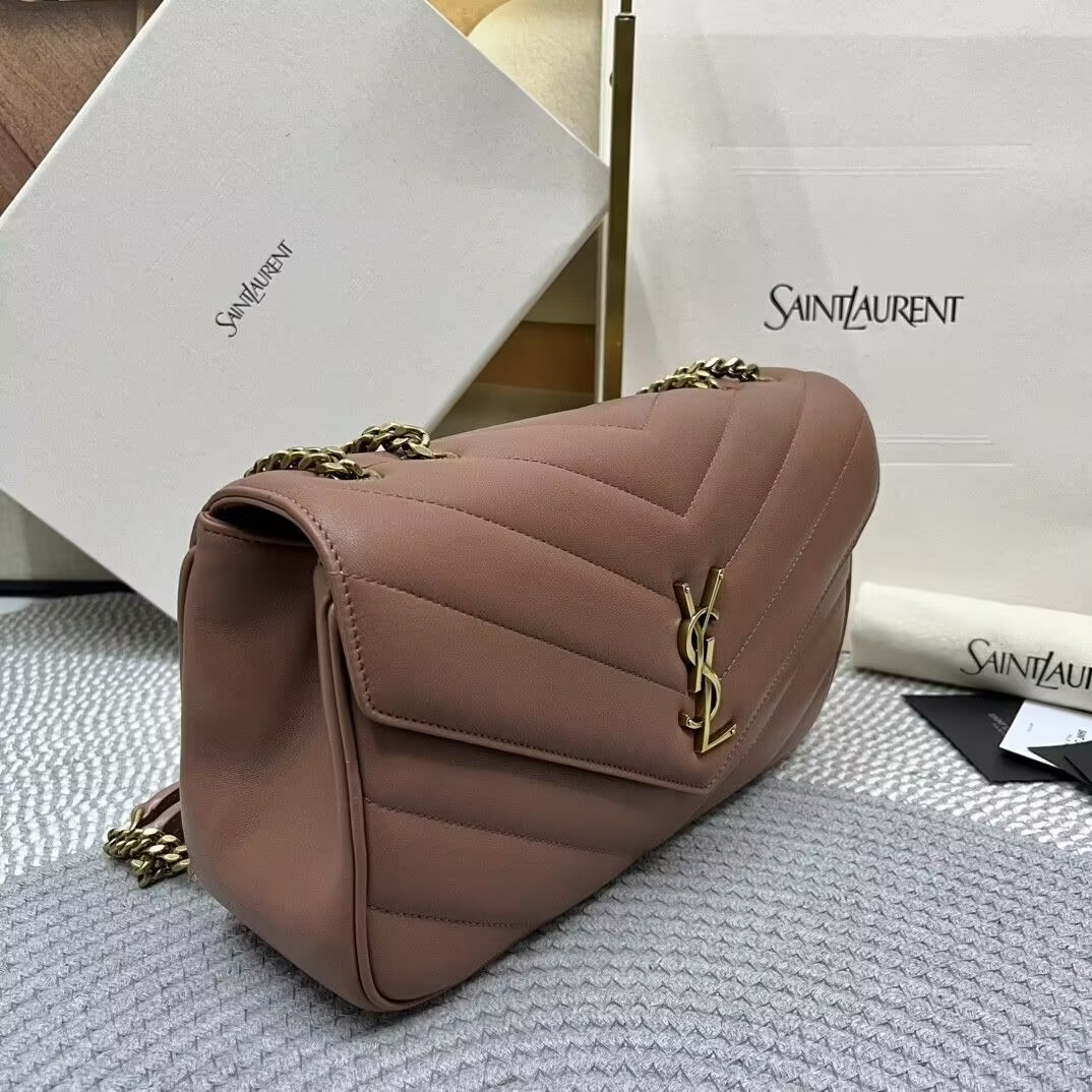 YSL LOULOU medium in MATELASS lambskin 29x17x8cm #3 - Image 5