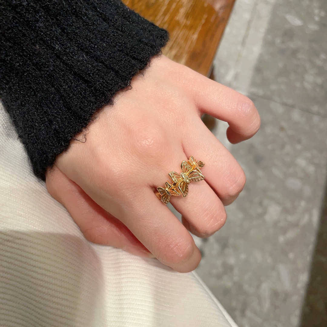 Dior Jewelry Rings CD fashion style ring - PONI - Image 9