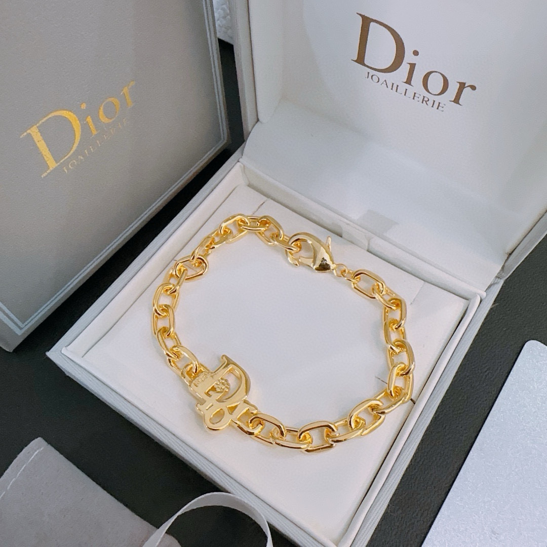 Dior Jewelry Bracelets Rock punk marcasite style retro elements trend Joker - PONI - Image 2