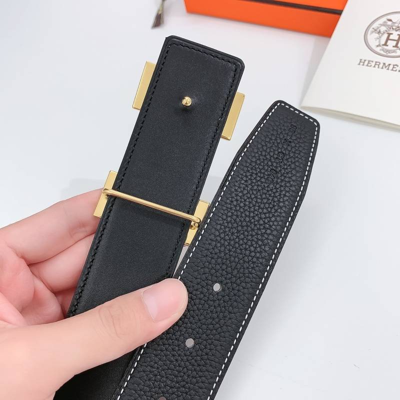 Hermes H Belt Buckle Reversible Black For Women, Women Belt #13 - Image 6
