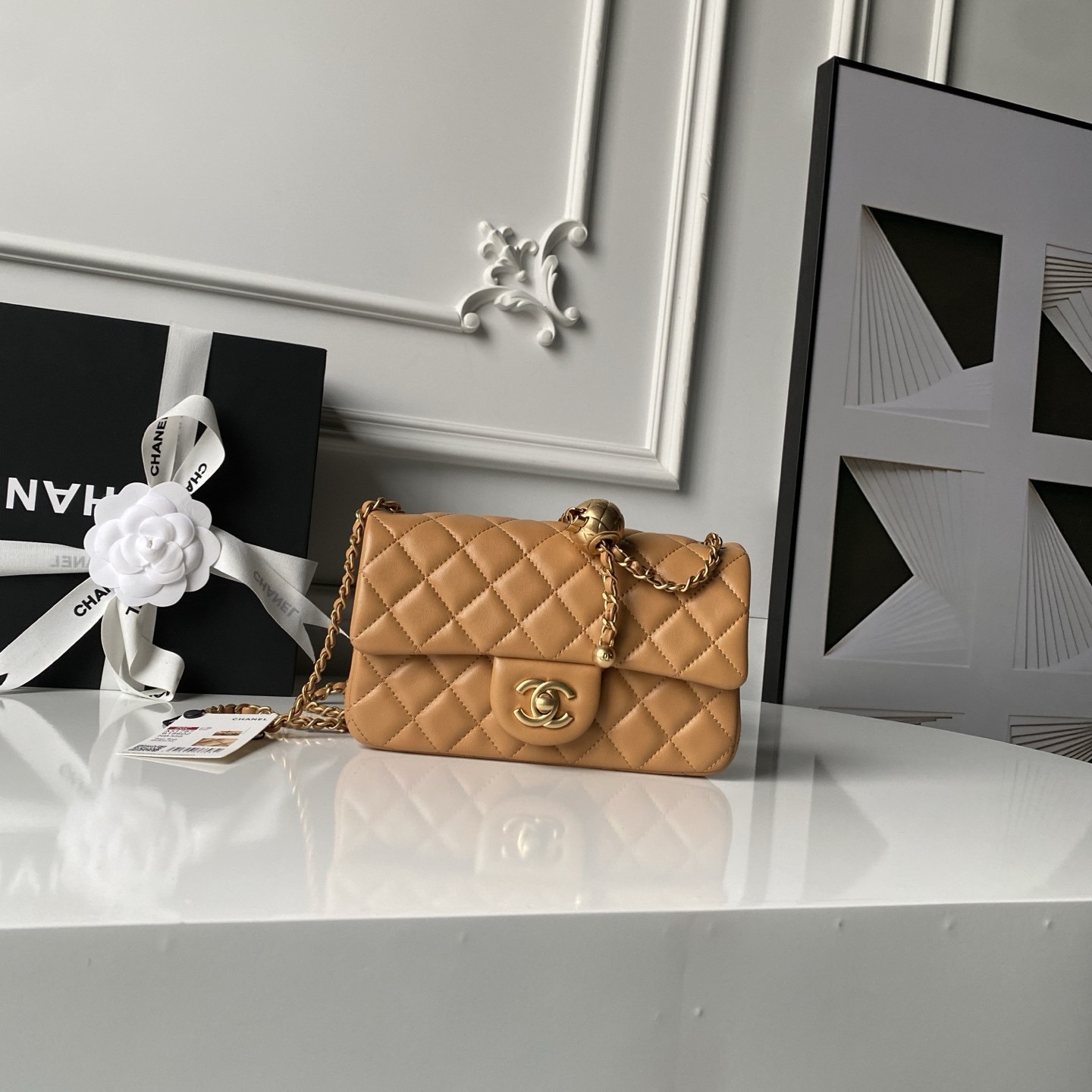 CHANEL MINI FLAP BAG 12*20*6 cm #7