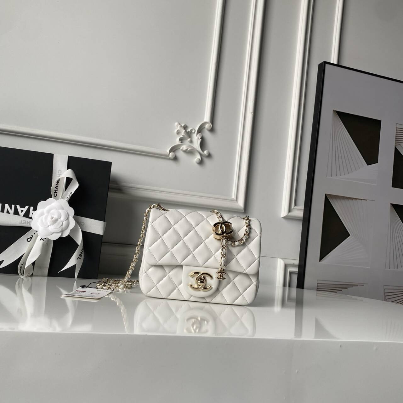 Chanel Classic Flap Handbag CF AS5758 18x13x7cm #2