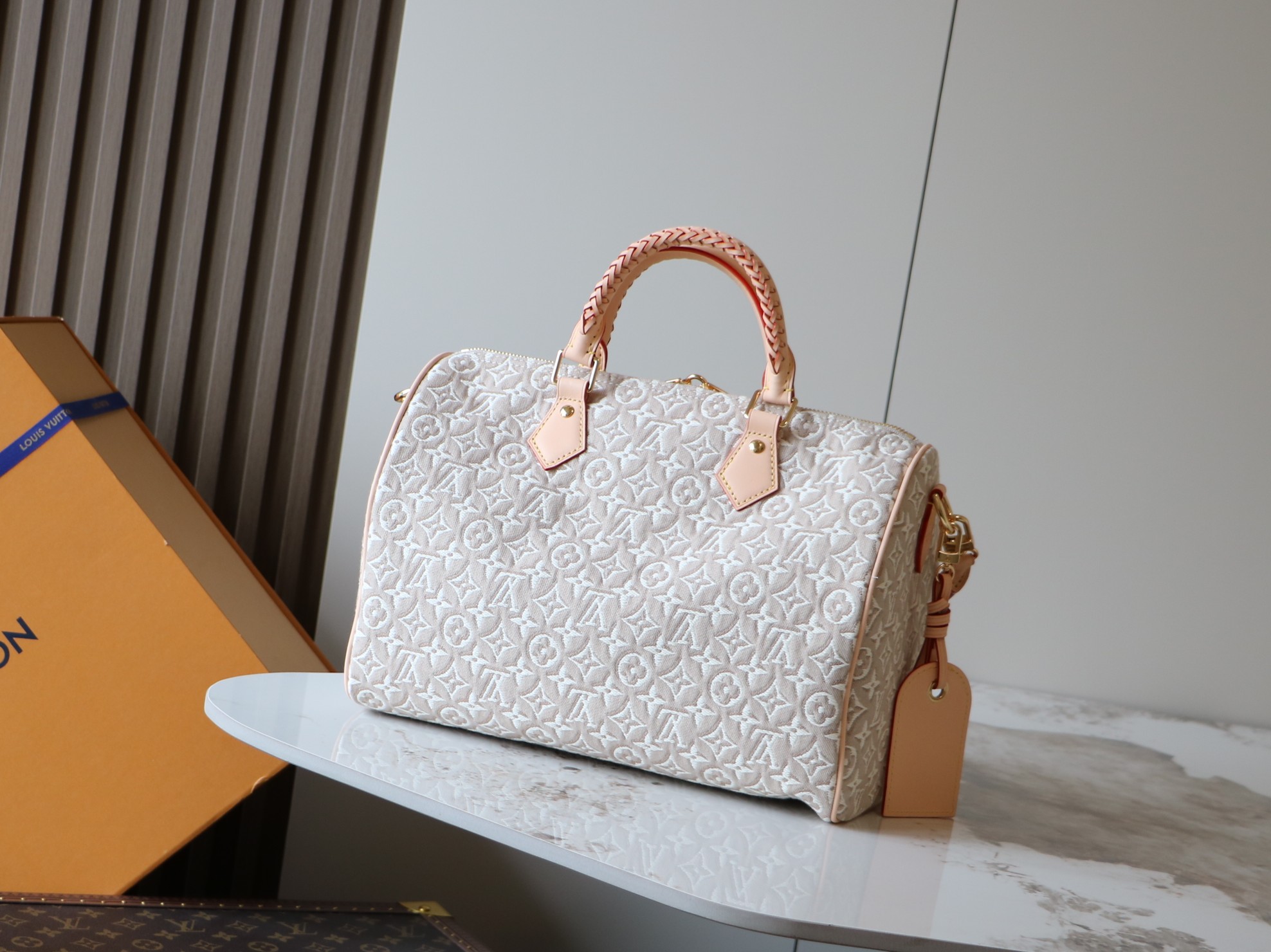 LOUIS VUITTON MASTER SPEEDY SOFT 30 M28479 (30*21*17cm) - Image 4