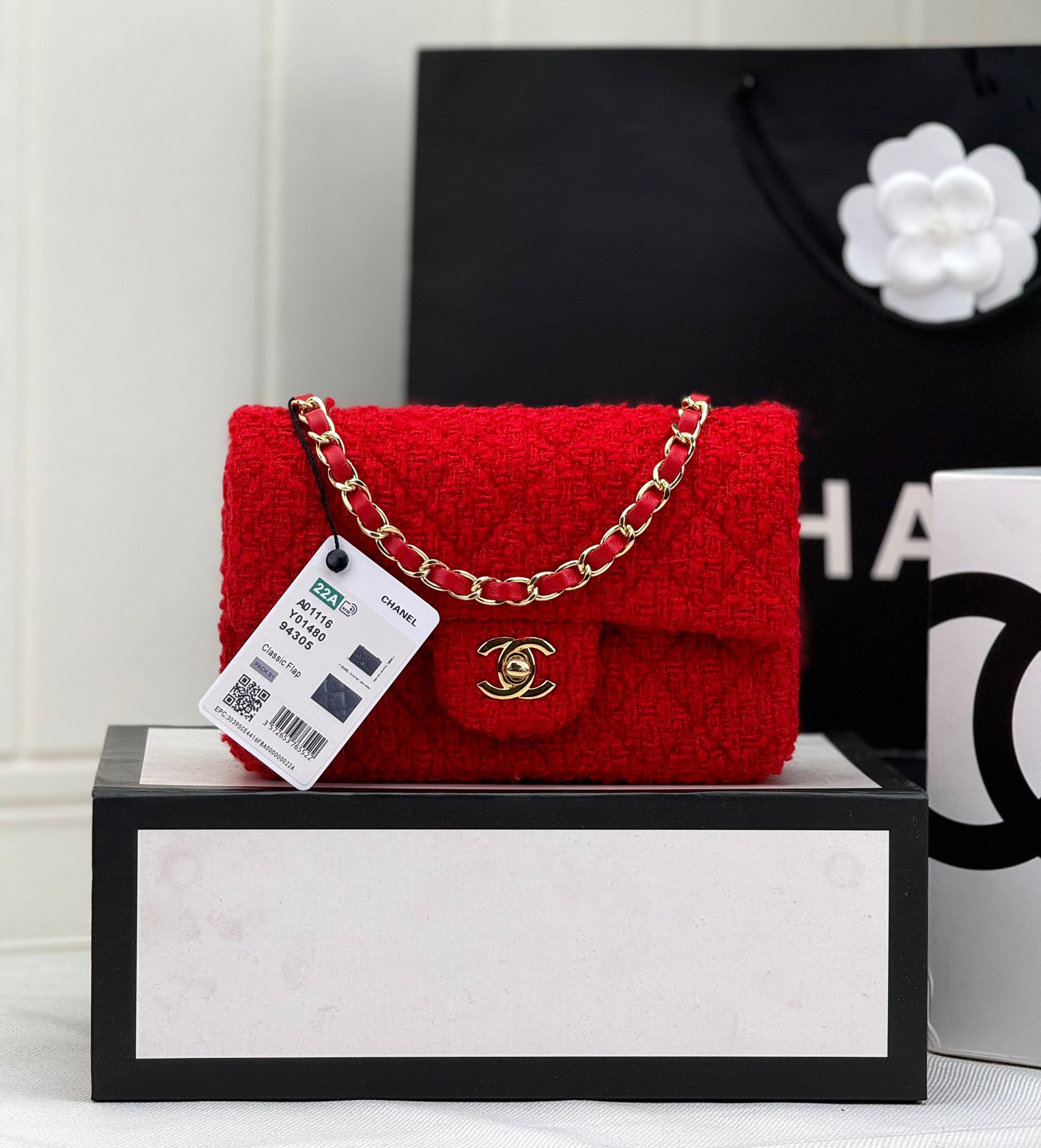 CHANEL MINI CLASSIC 11.12 HANDBAG 20 12 * 20 * 6 cm #5