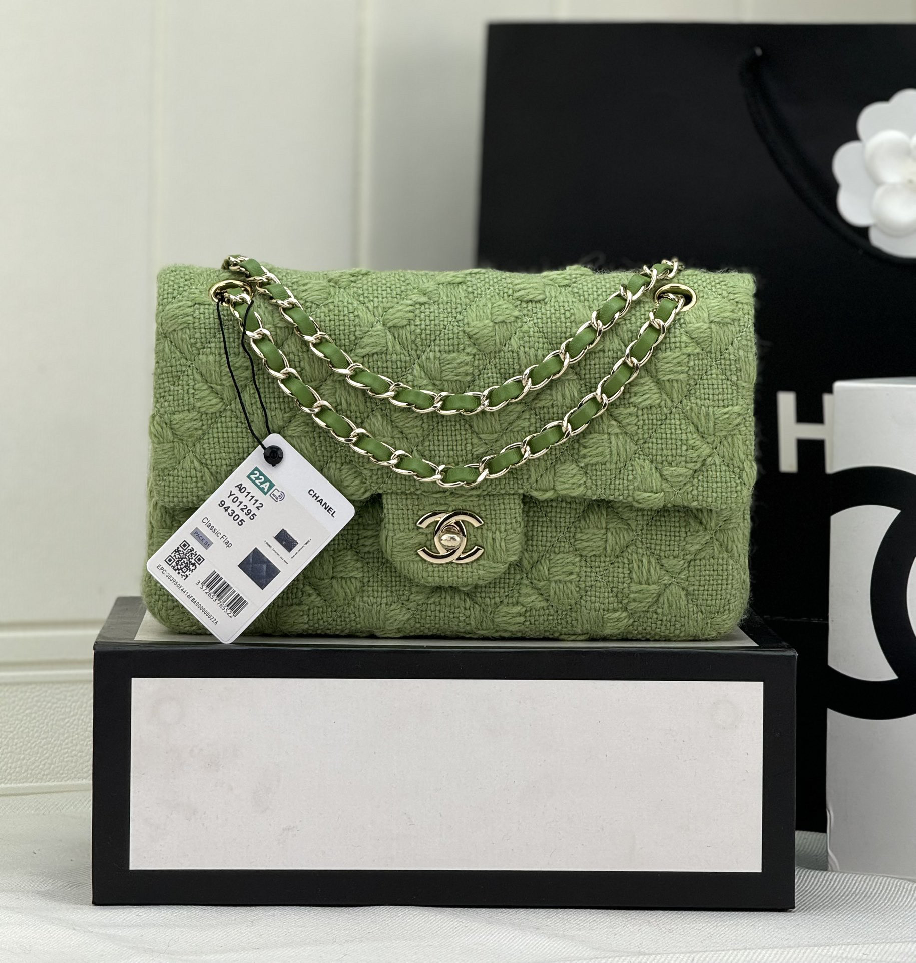 CHANEL MINI CLASSIC 11.12 HANDBAG 25 15.5 * 25.5 * 6.5 cm #5