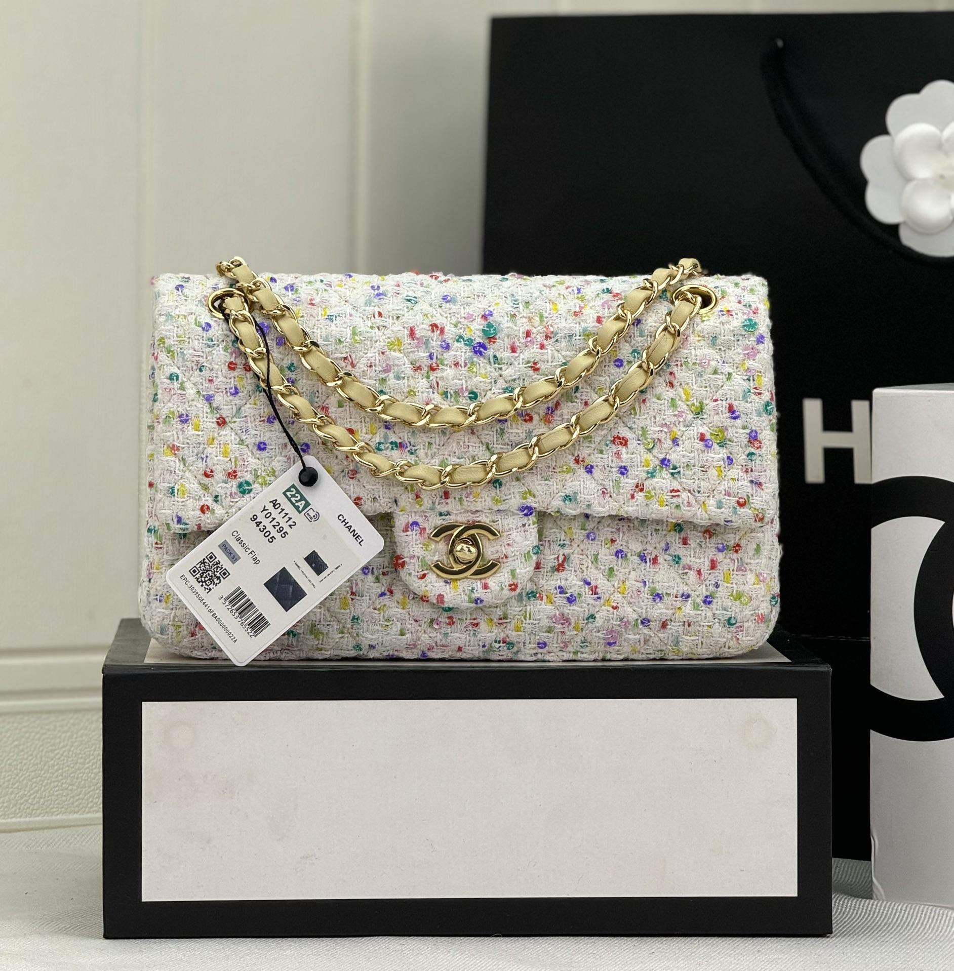 CHANEL MINI CLASSIC 11.12 HANDBAG 25 15.5 * 25.5 * 6.5 cm #4