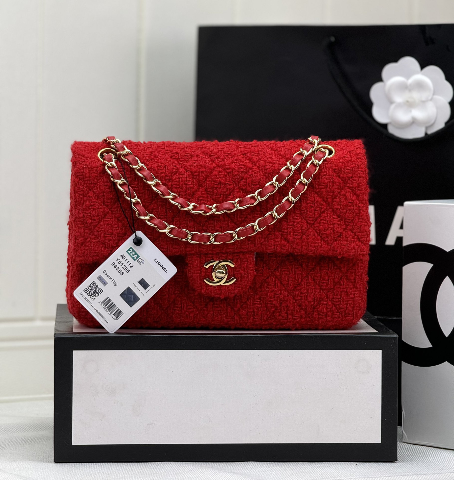 CHANEL MINI CLASSIC 11.12 HANDBAG 25 15.5 * 25.5 * 6.5 cm #3 - Image 2