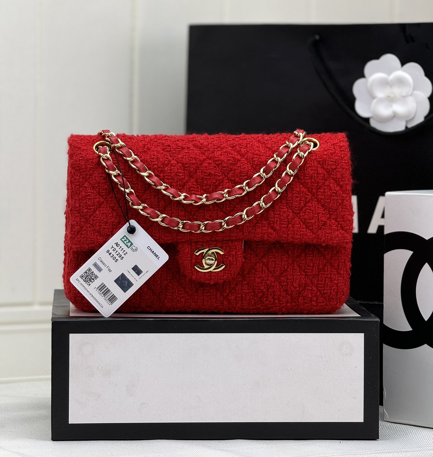 CHANEL MINI CLASSIC 11.12 HANDBAG 25 15.5 * 25.5 * 6.5 cm #3