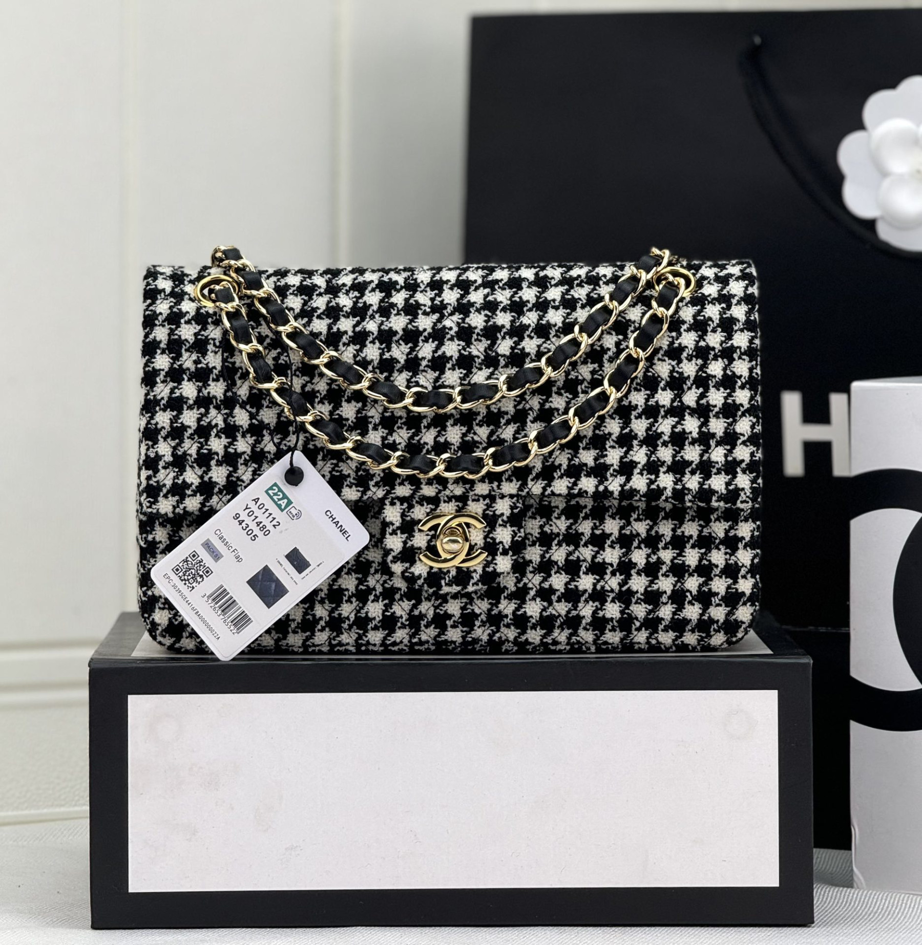 CHANEL MINI CLASSIC 11.12 HANDBAG 25 15.5 * 25.5 * 6.5 cm #1 - Image 2