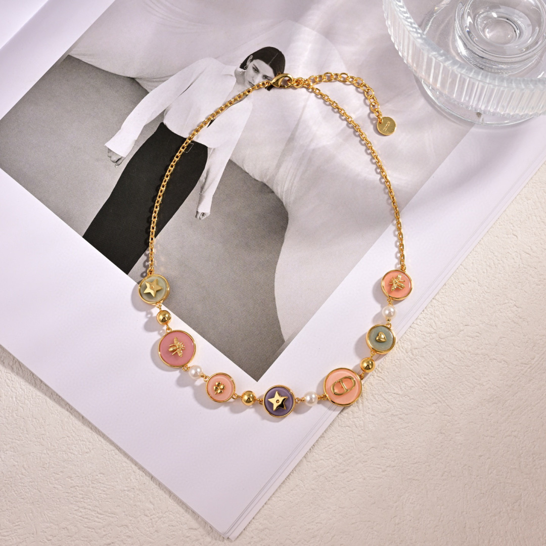 Dior Jewelry Necklace  Aesthetic Romance - PONI