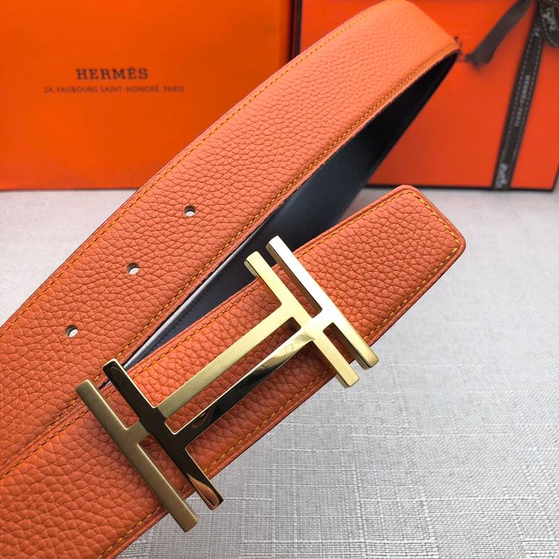 Hermes H Belt Buckle Reversible Brown For Women, Women Belt #10