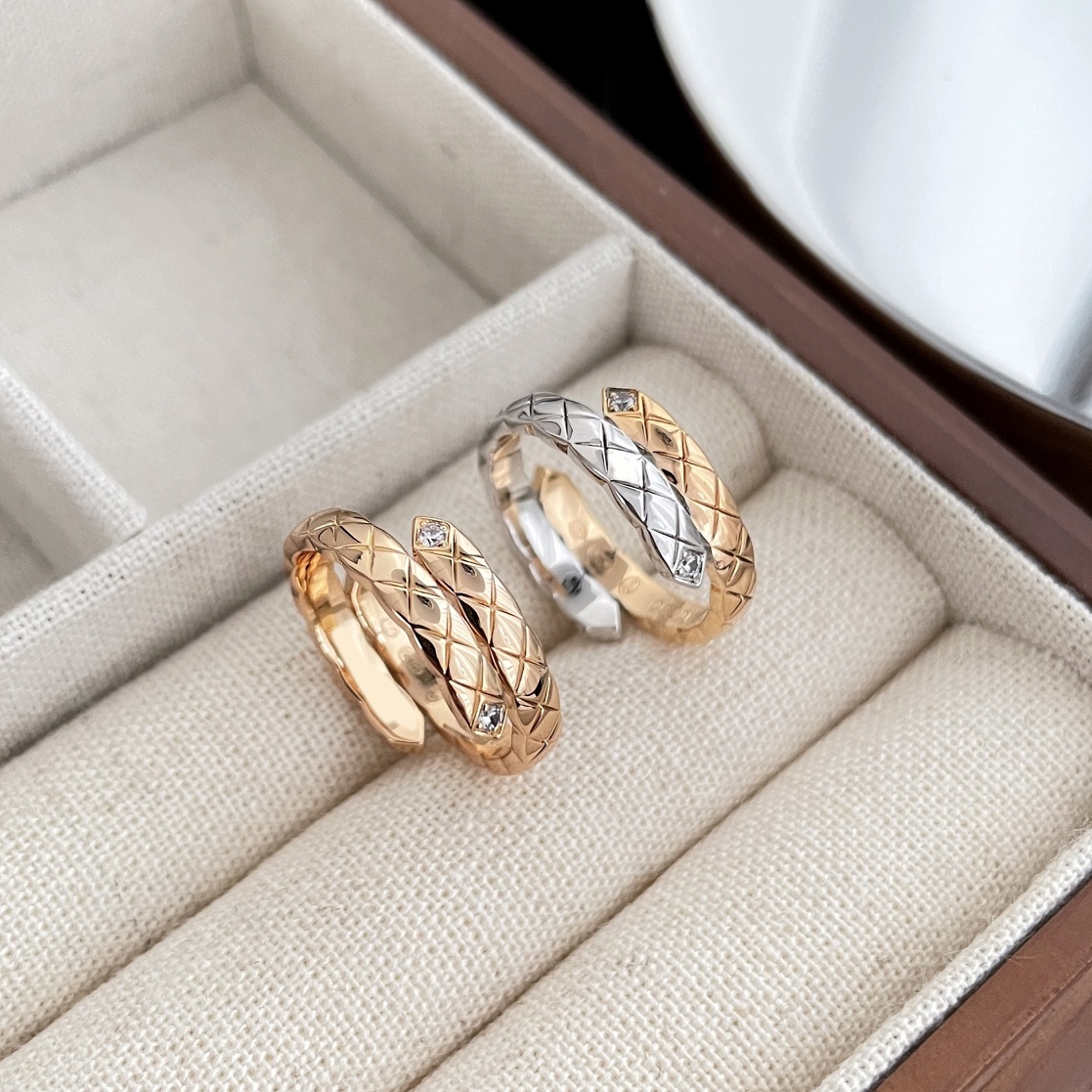 Chanel Fine Jewelry COCO CRUSH TOI ET MOI Ring - Narrow Version