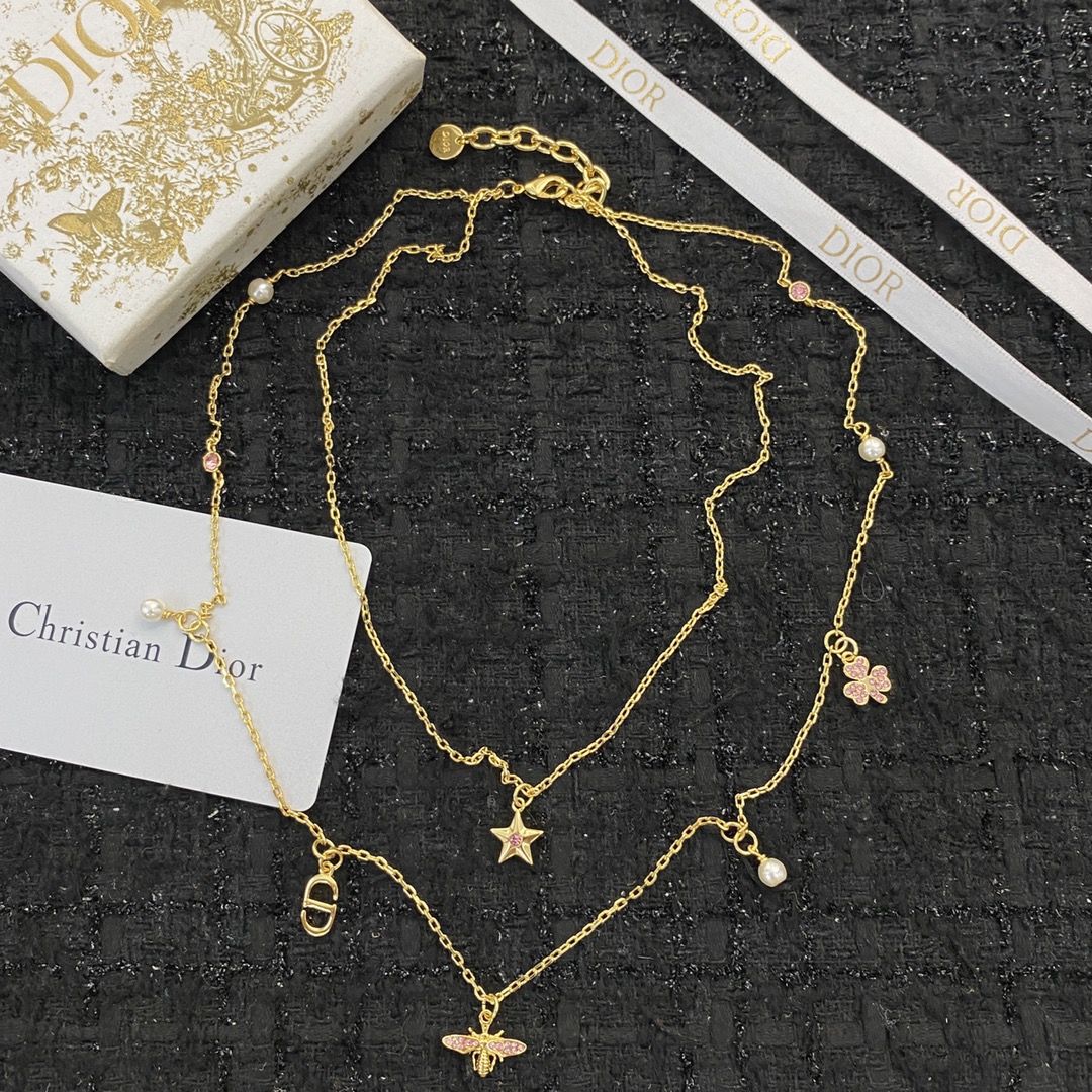 Dior Jewelry Necklace Double tassels - PONI - Image 3