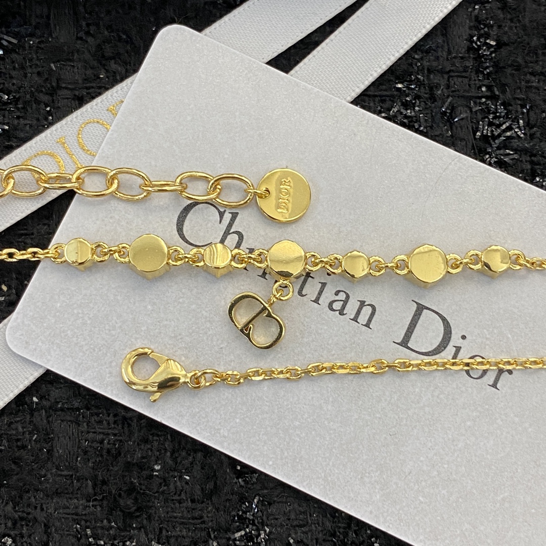Dior Jewelry Necklace seven-star diamond letter pendant design - PONI - Image 9