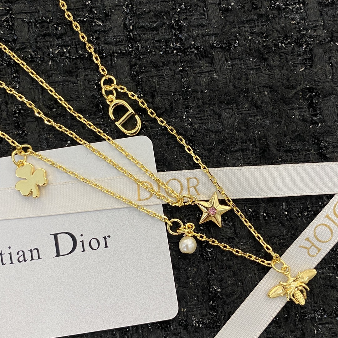 Dior Jewelry Necklace Double tassels - PONI - Image 8