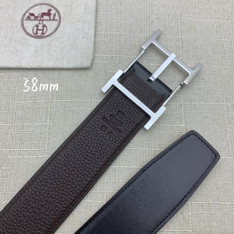 Hermes H Belt Buckle Reversible Black For Women, Women Belt #12 - Image 8
