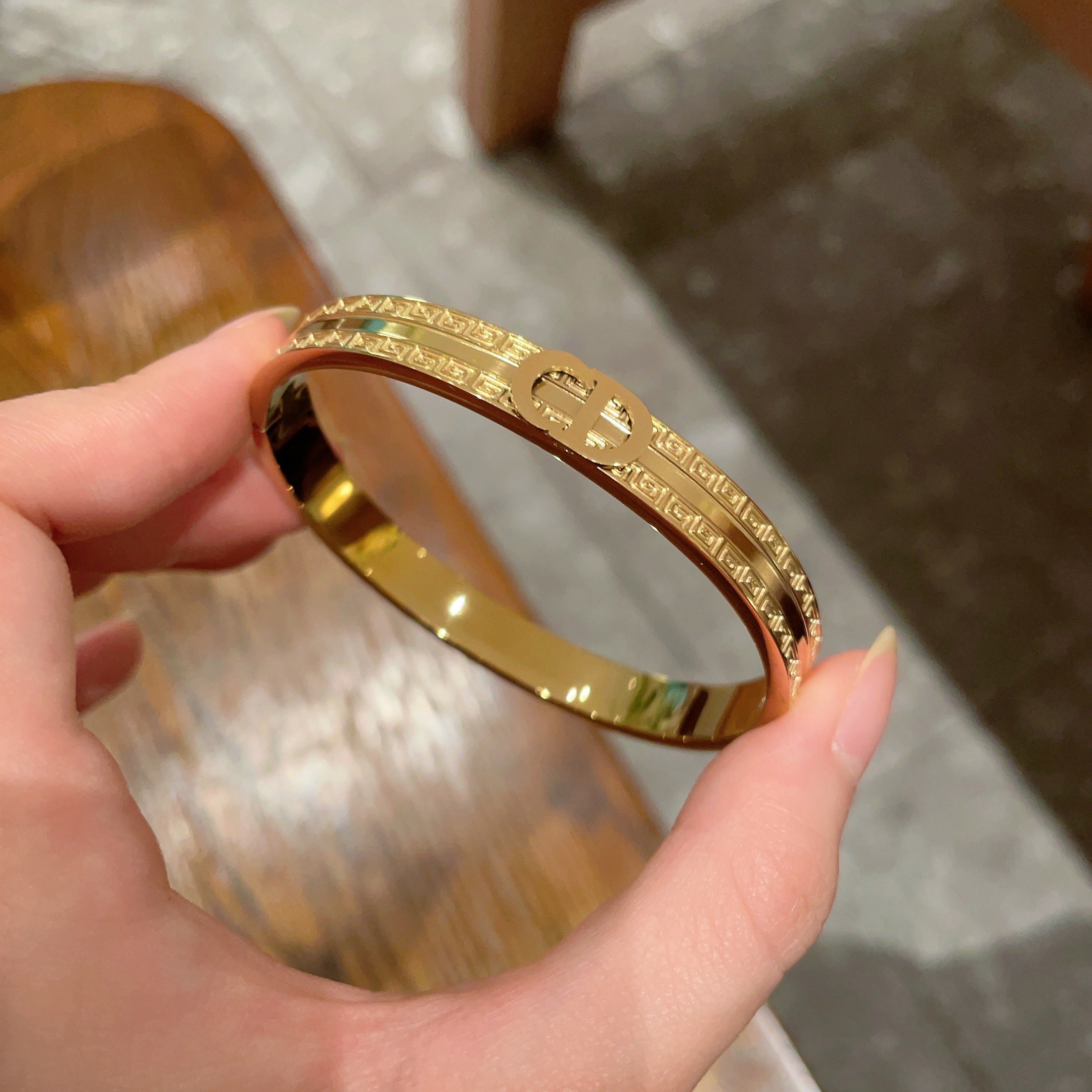 Dior Jewelry Bangle Dior new beautiful open bracelet can be salty but sweet - PONI - Image 9
