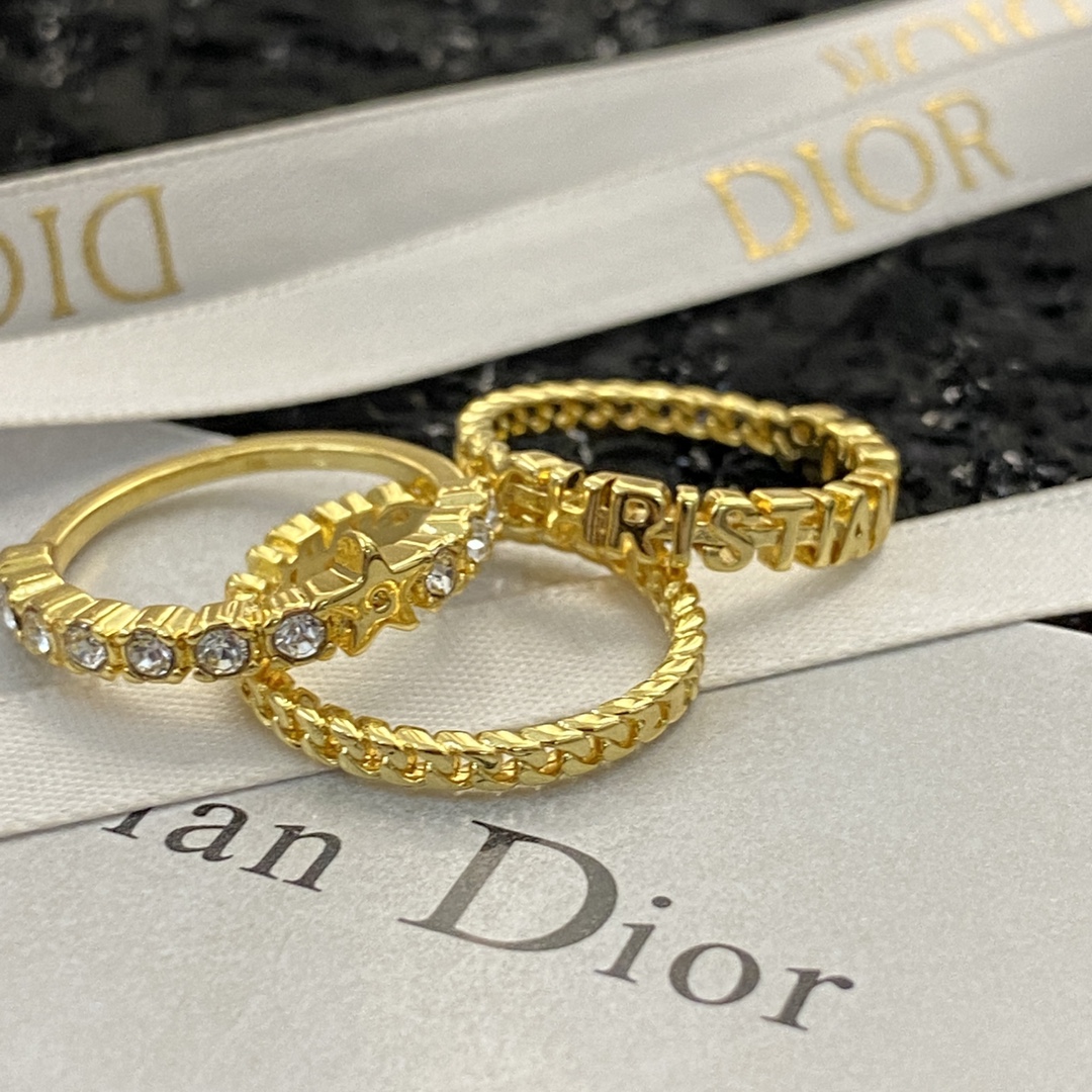 Dior Jewelry Rings Dior logo simple and generous - PONI - Image 6