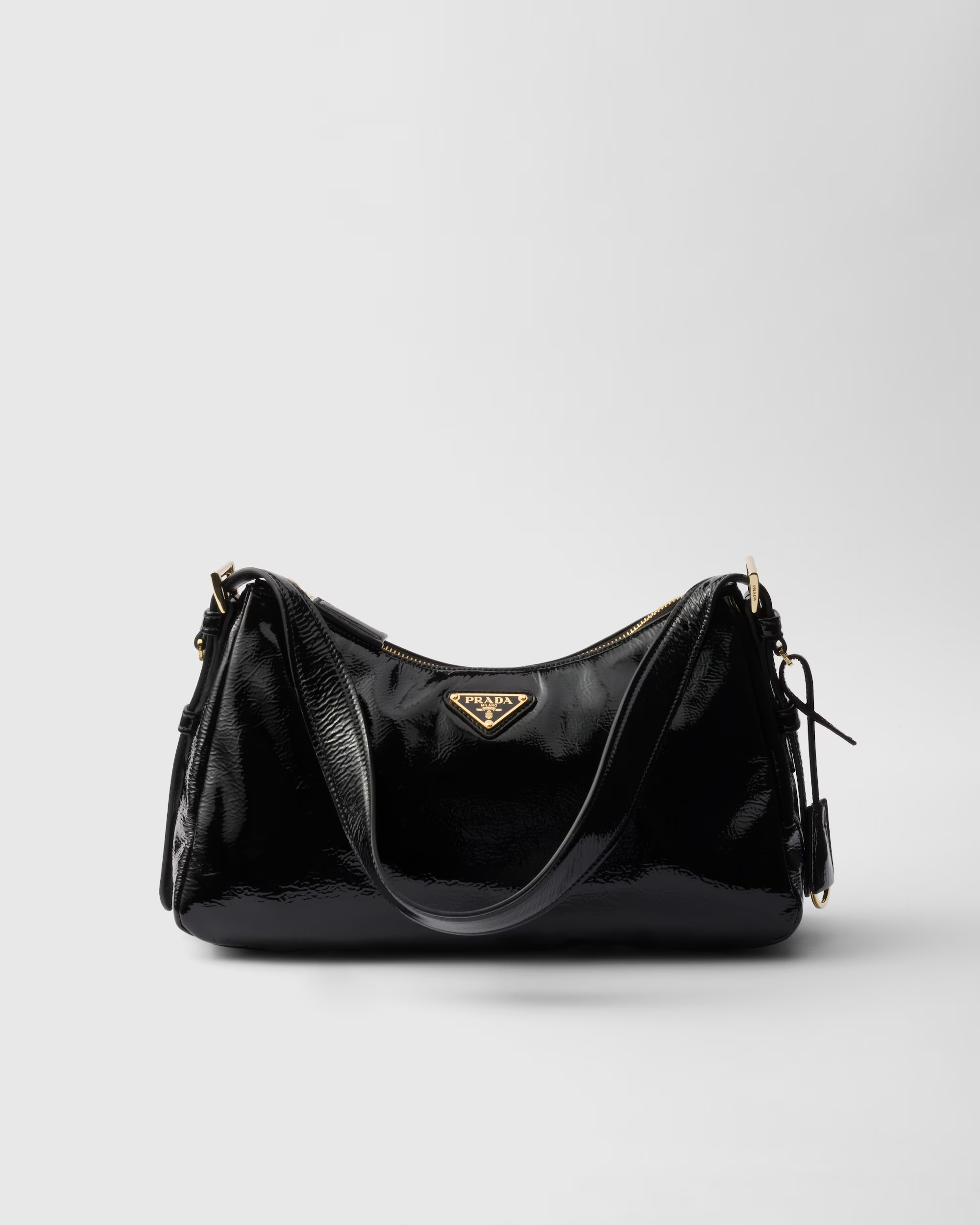 Prada Aim 1BC229 medium naplak leather shoulder bag 1
