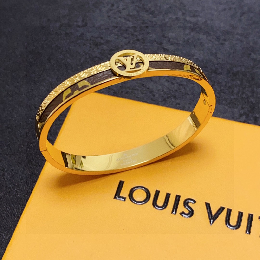 Louis Vuitton Jewelry Bangle  Neutral Bracelet - SUPER-MIRROR