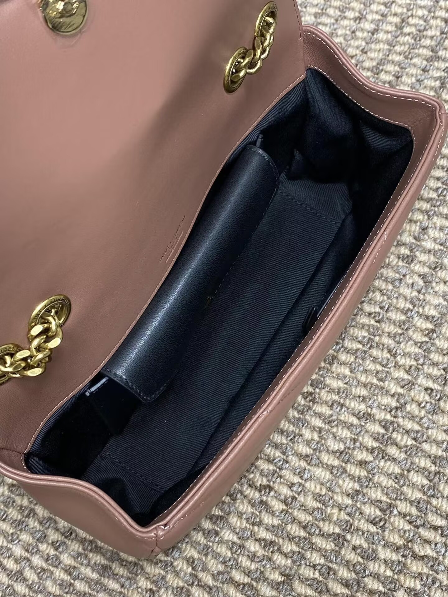 YSL LOULOU small in MATELASS lambskin 24x14x6cm #4 - Image 8