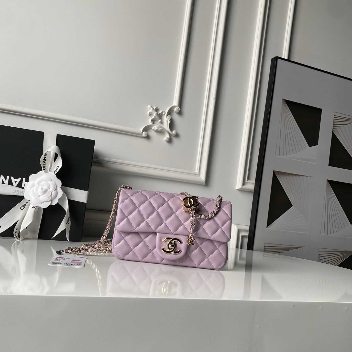 Chanel Classic Flap Handbag CF AS5758 18x13x7cm #8 - Image 2