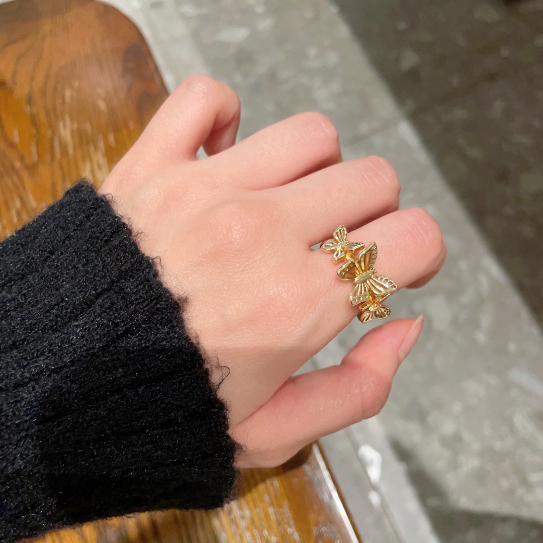 Dior Jewelry Rings CD fashion style ring - PONI - Image 5
