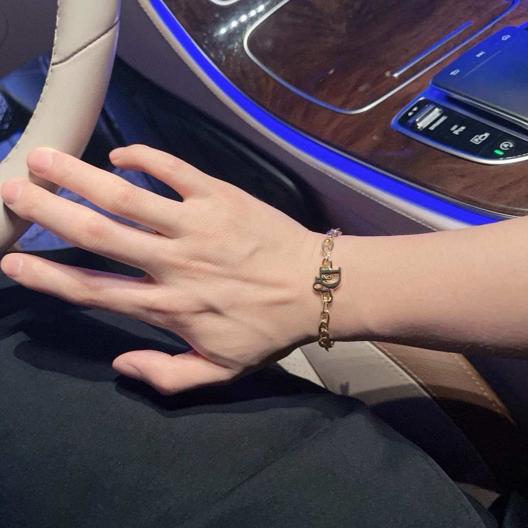 Dior Jewelry Bracelets Rock punk marcasite style retro elements trend Joker - PONI - Image 9