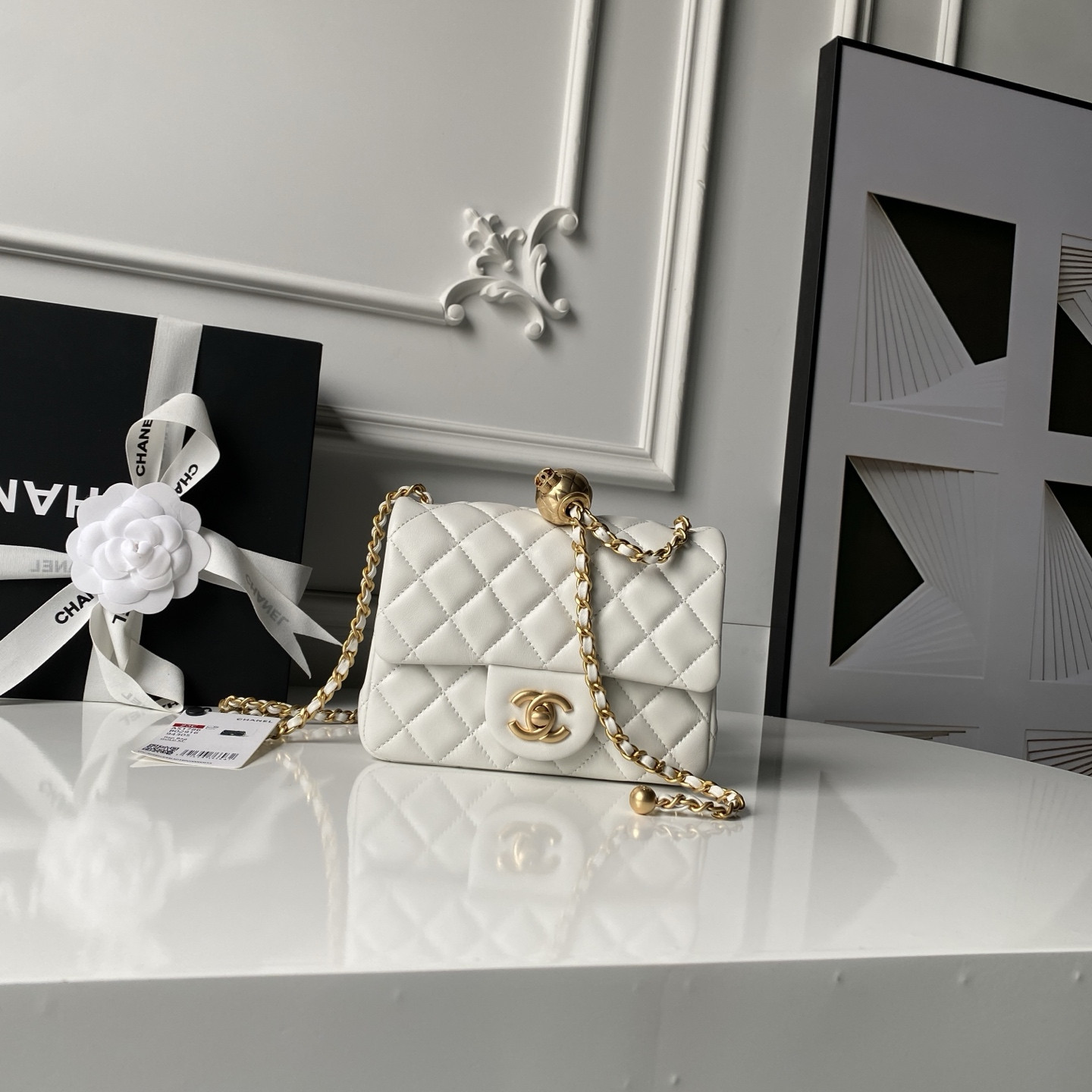 CHANEL MINI FLAP BAG 13.5x17x8cm #5 - Image 2