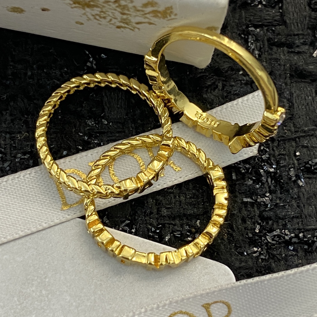 Dior Jewelry Rings Dior logo simple and generous - PONI - Image 2