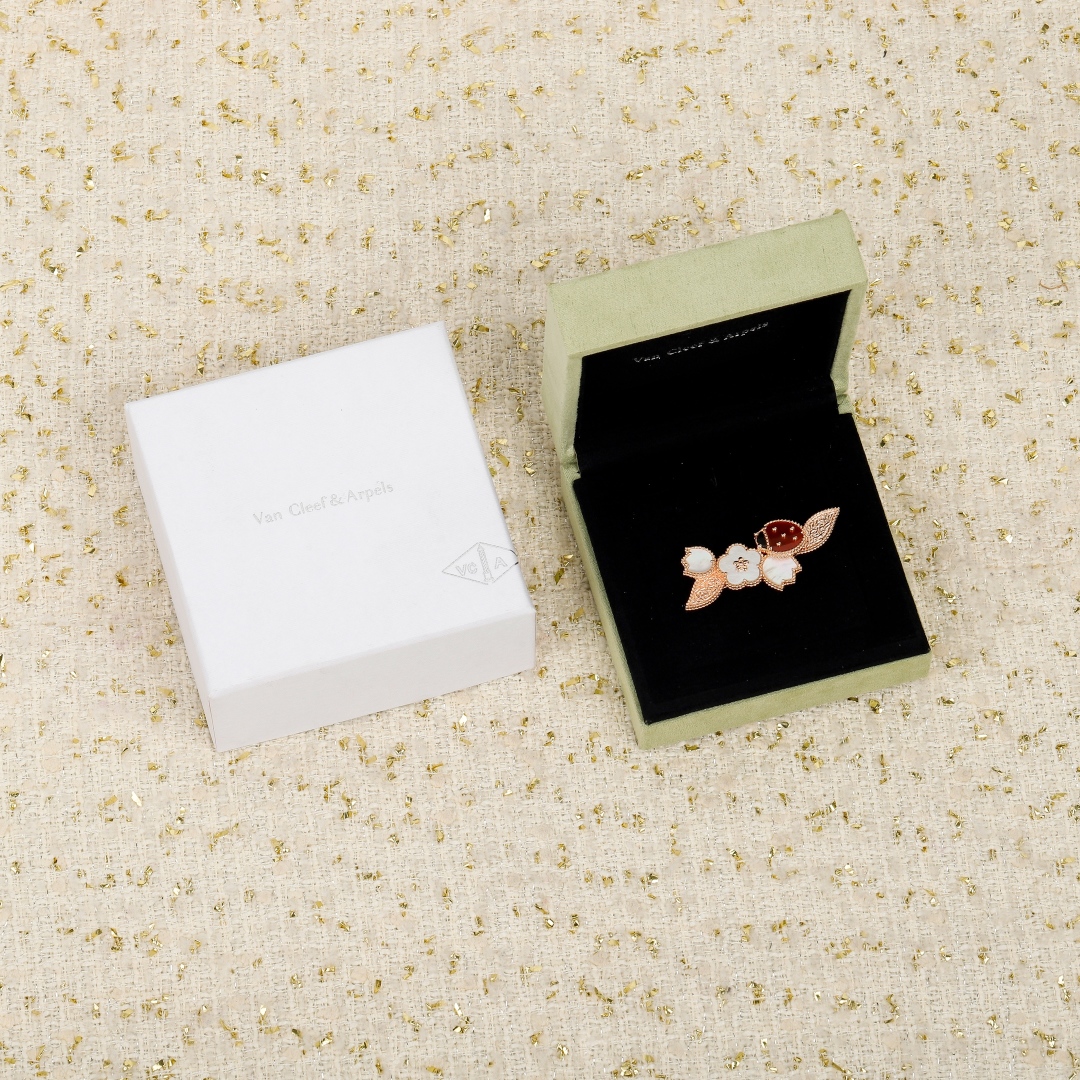 Van Cleef & Arpels Brooches Jewelry Ladybug brooch - SUPER-MIRROR