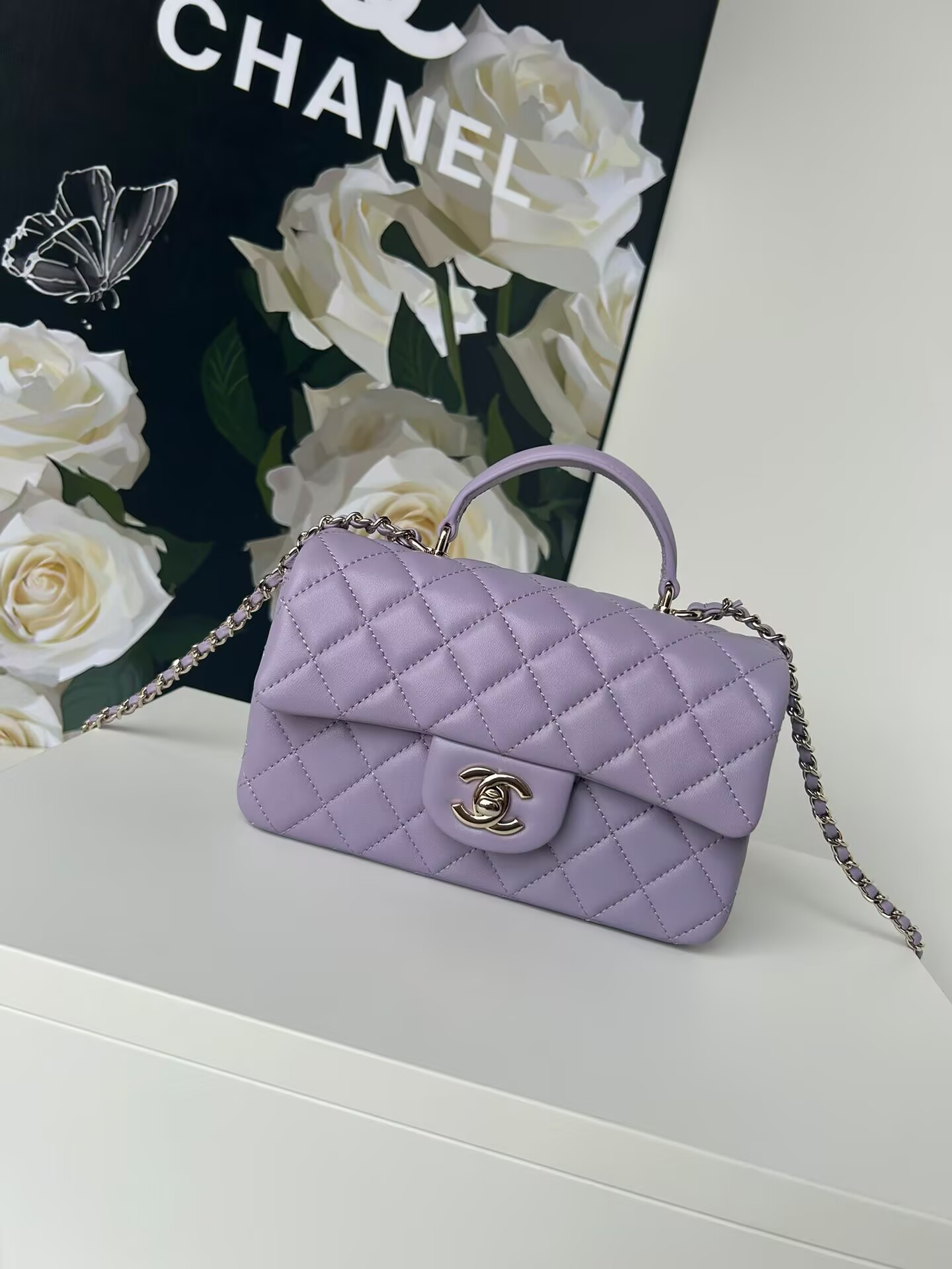 CHANEL Mini CF handle 20x12x6cm #5