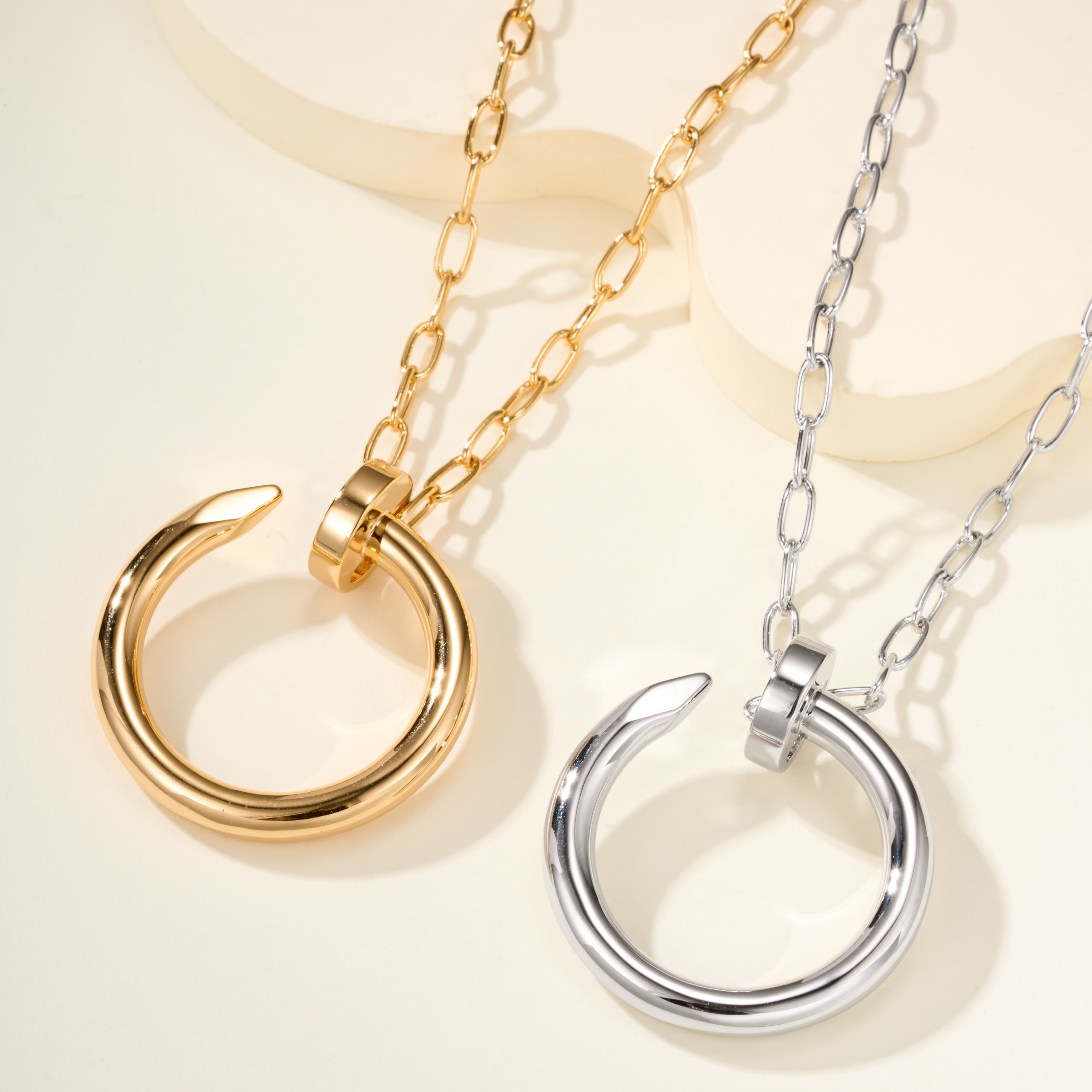 Cartier Juste Un Clou Collection Extra Large Nail Necklace. - SUPER-MIRROR