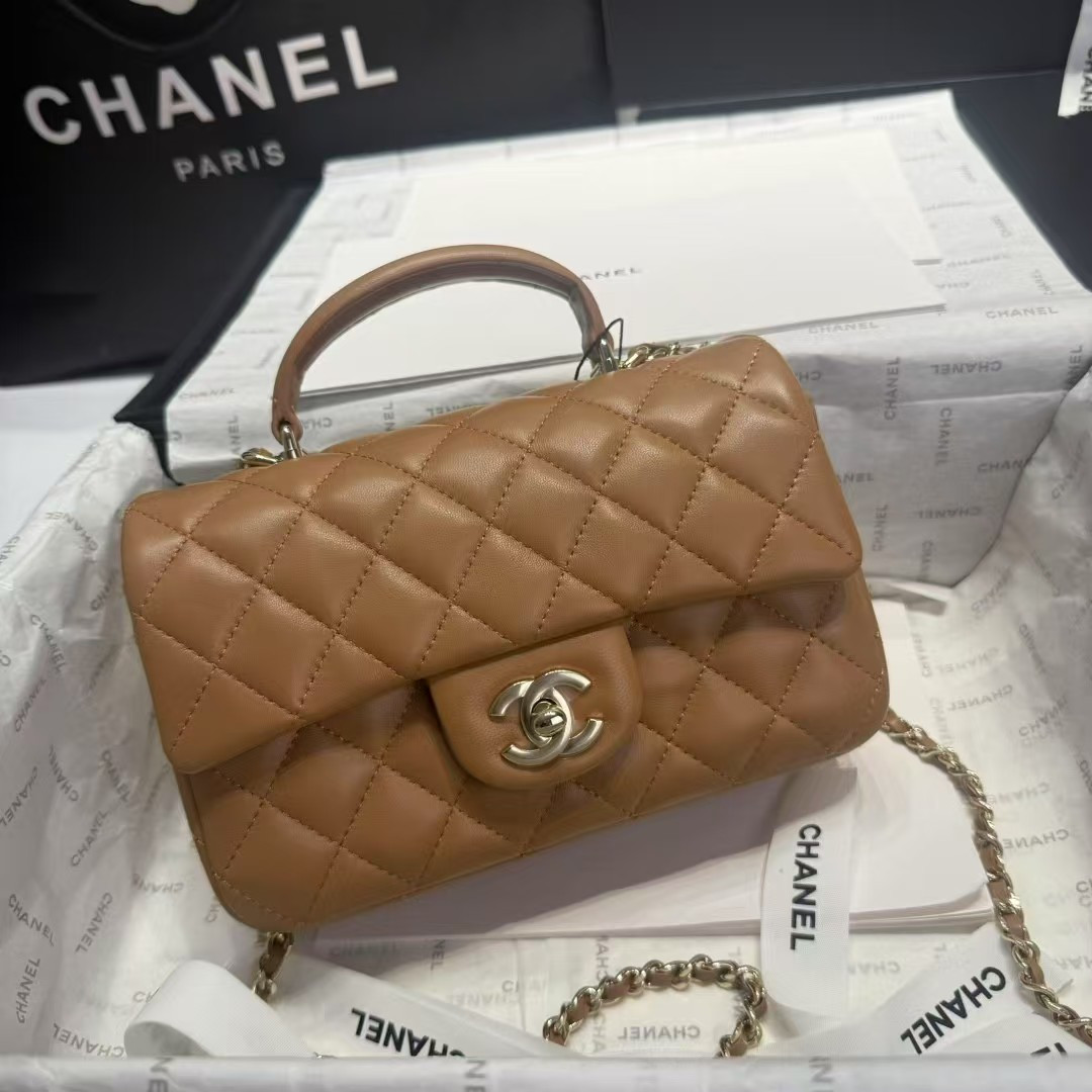 CHANEL Mini CF handle 20x12x6cm #6