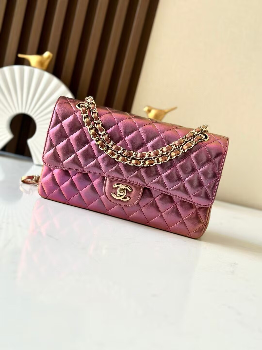 Chanel CLASSIC FLAP HANDBAG CF 25.5x15x6cm #2 - Image 2