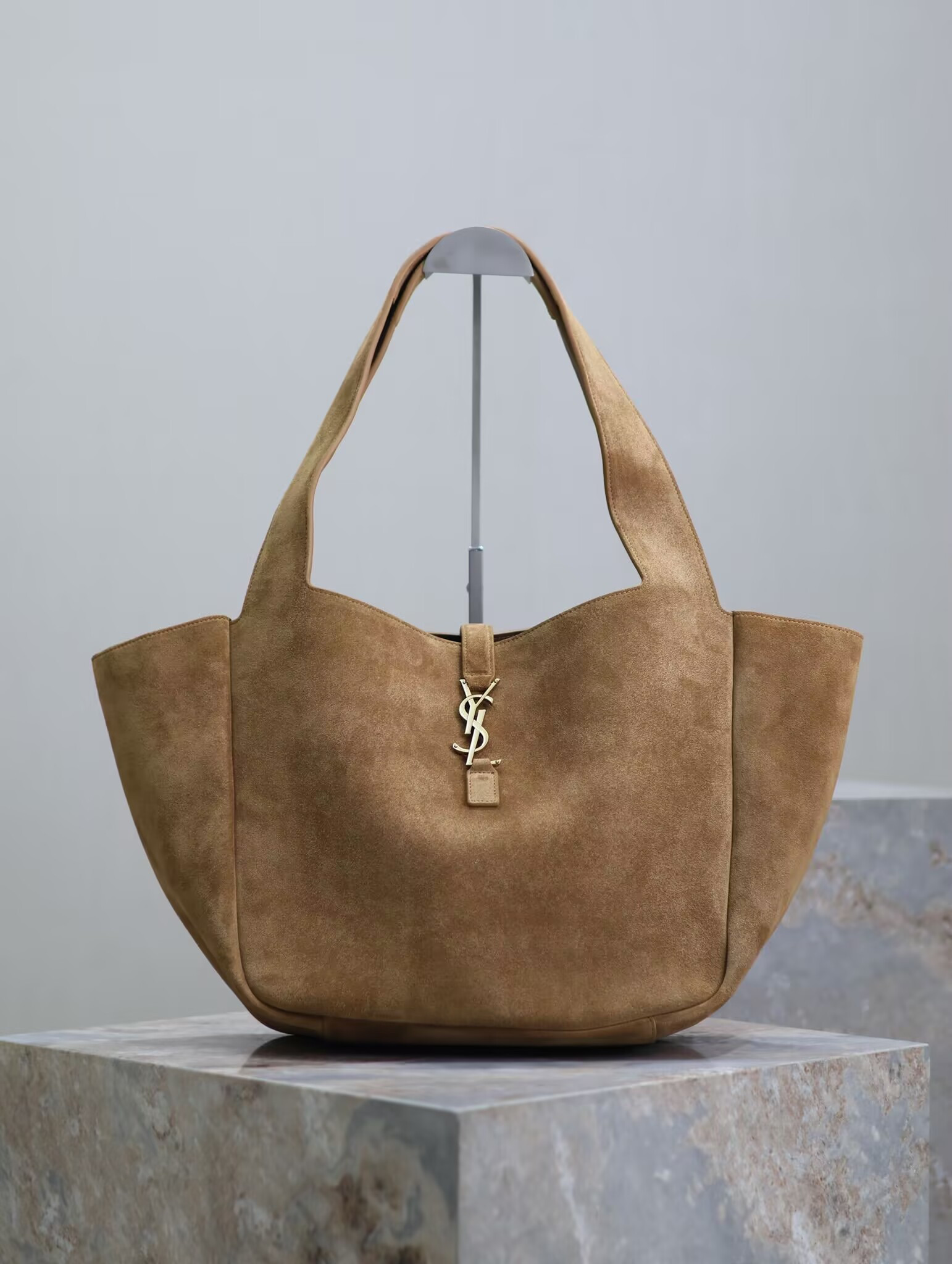 YSL le 5 À 7 bea in suede 50*28*18cm #3