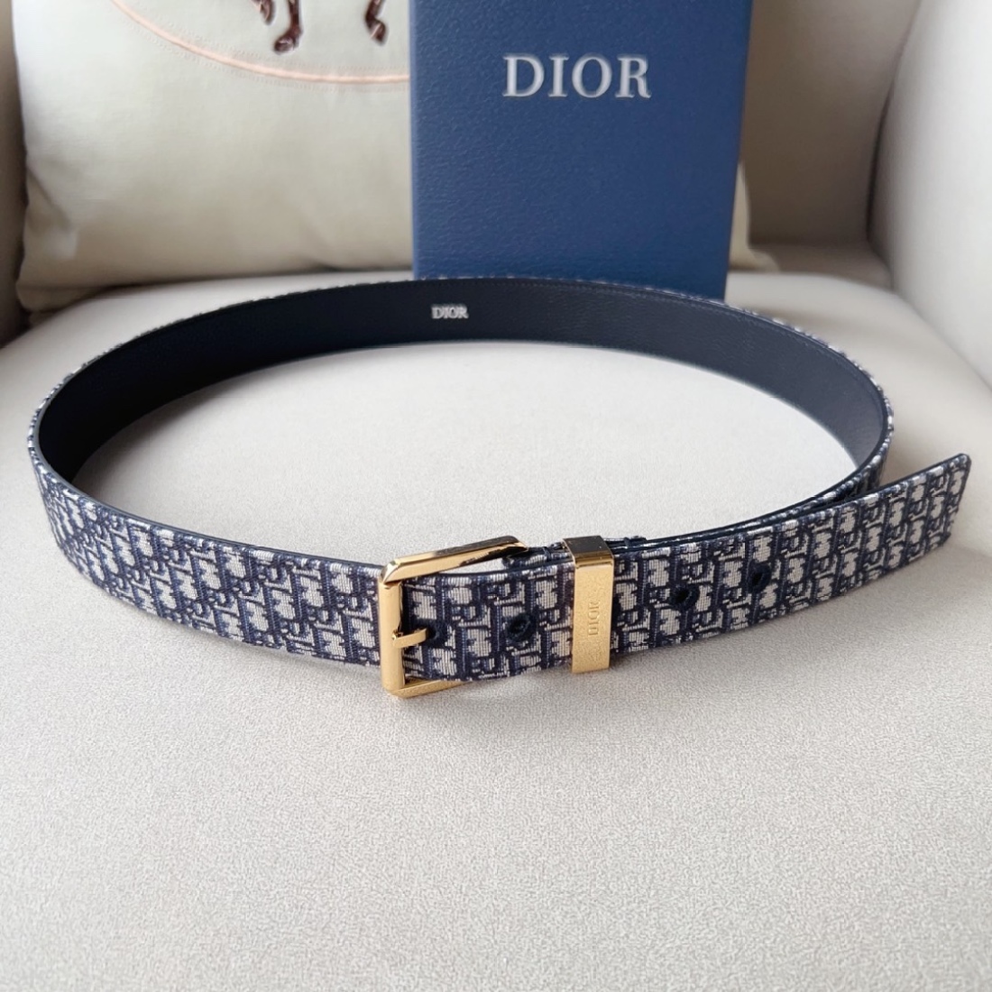 Dior Classic Printed Belt 30MM - Ultra-Collection - Image 5
