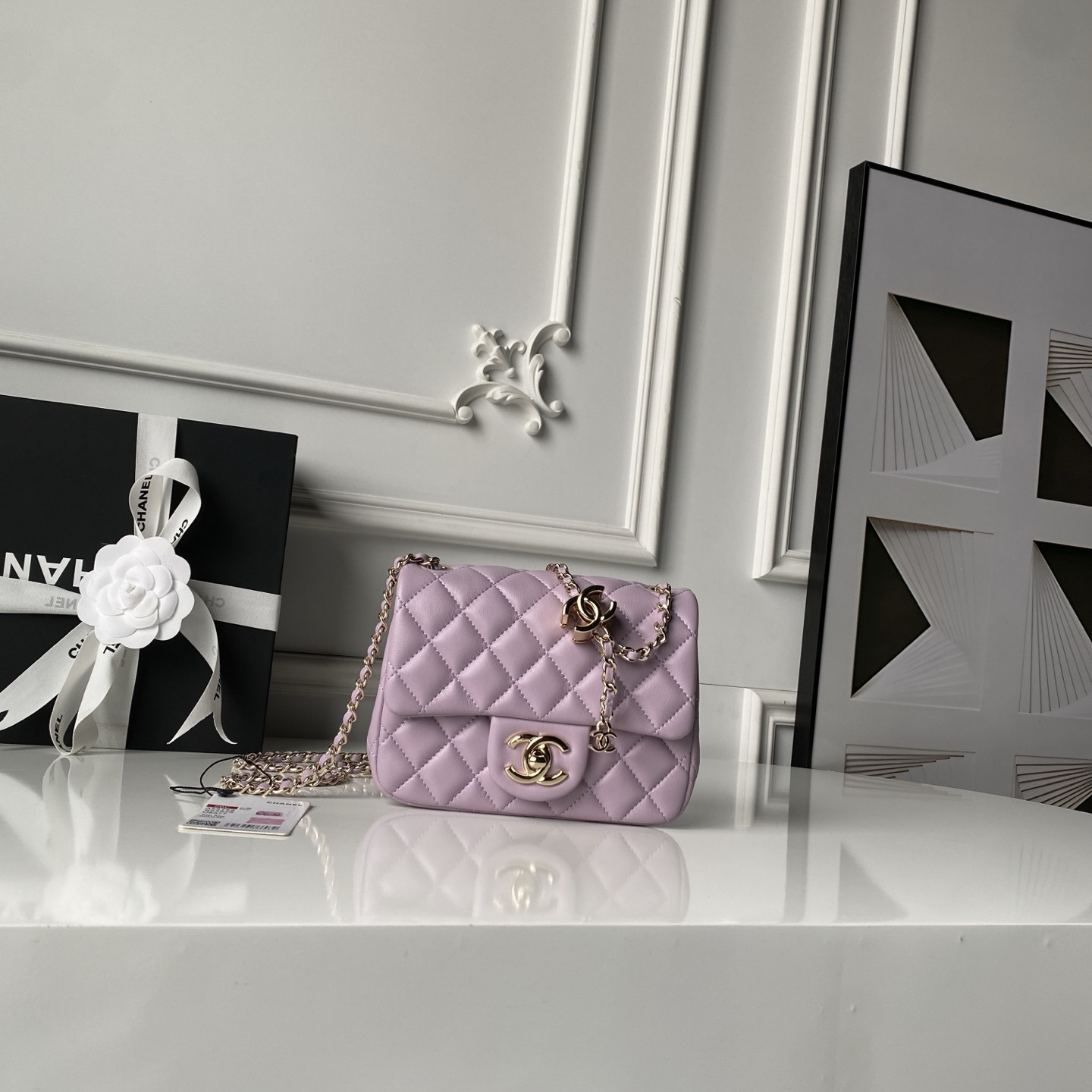 Chanel Classic Flap Handbag CF AS5758 18x13x7cm #3