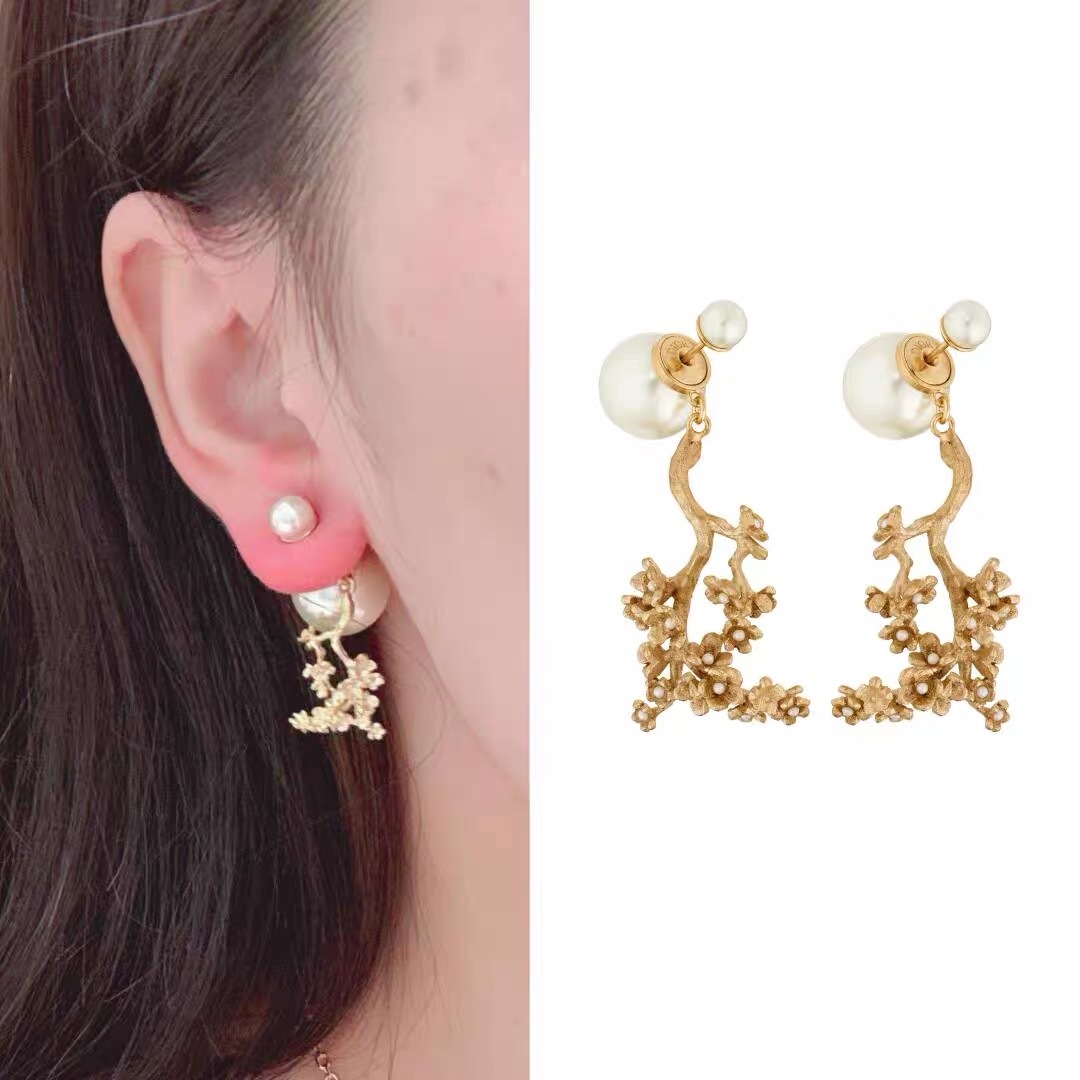 Dior Jewelry Earring Sakura Design - PONI