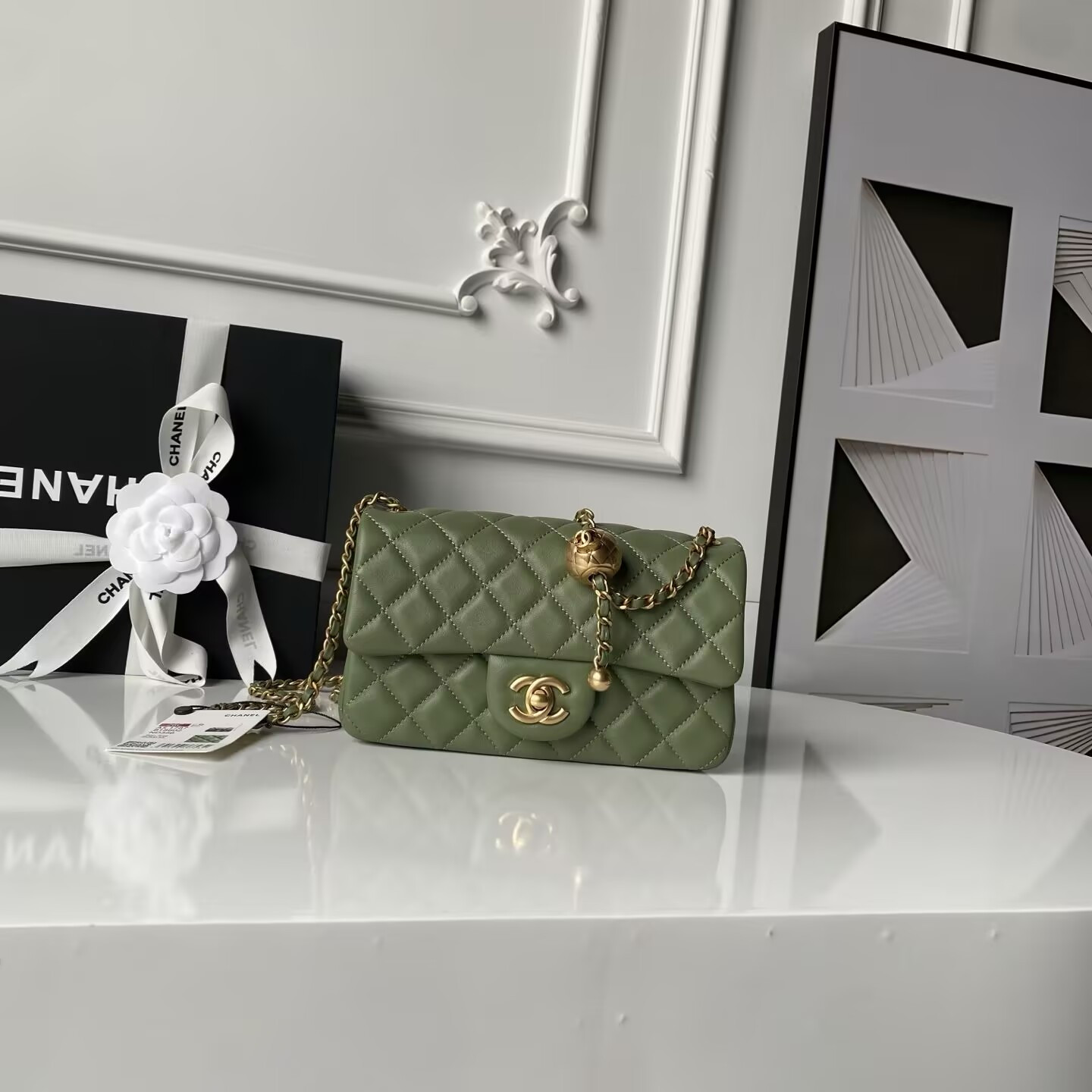 CHANEL MINI FLAP BAG 12*20*6 cm #6 - Image 2