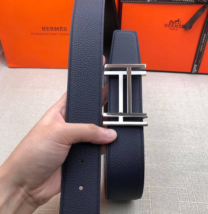 Hermes H Belt Buckle Reversible Black For Women, Women Belt #15 - Image 6