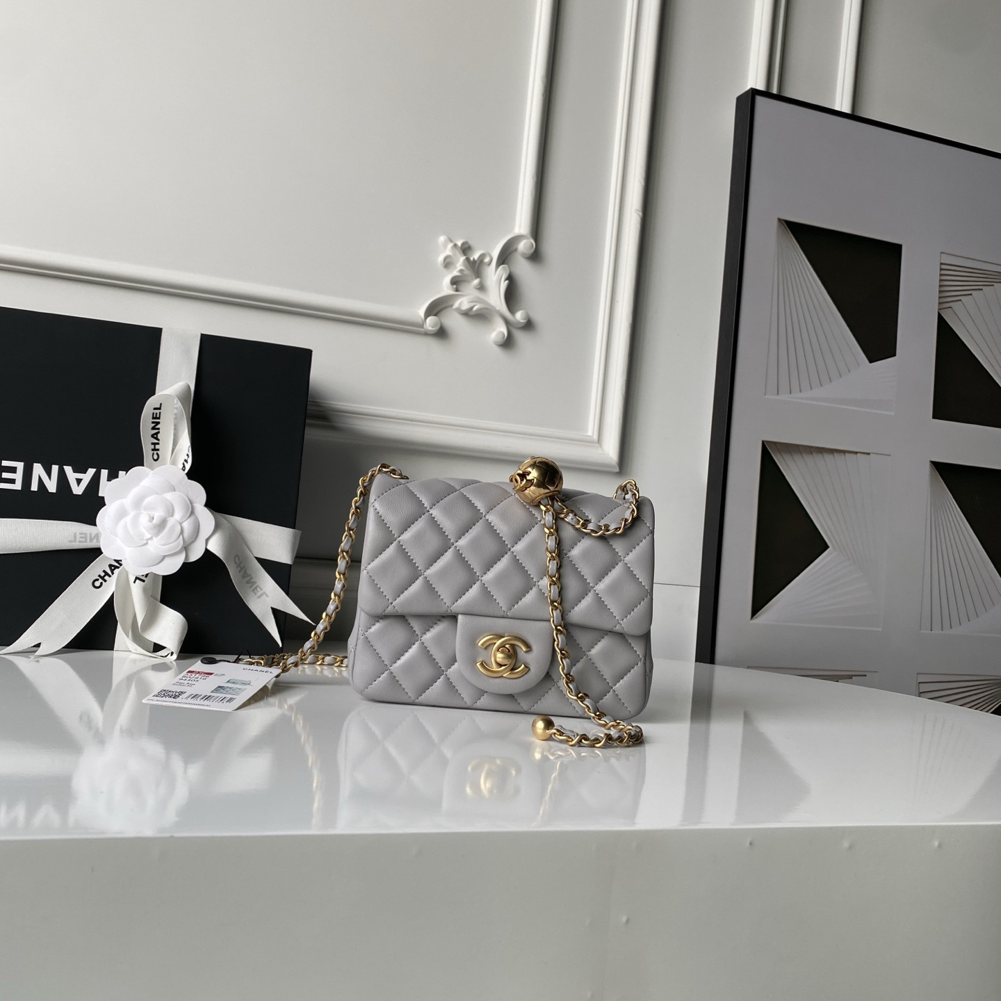 CHANEL MINI FLAP BAG 13.5x17x8cm #7 - Image 2