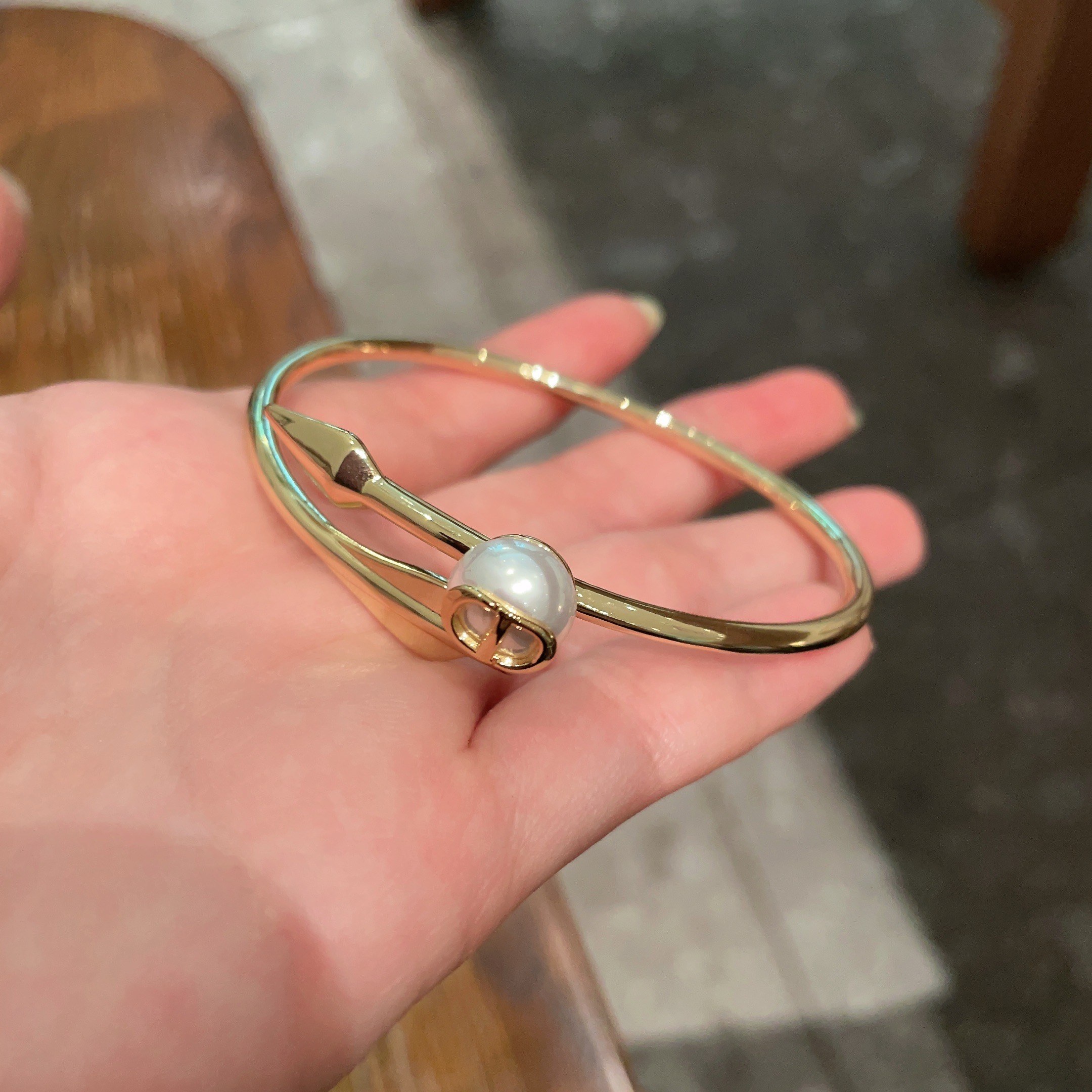 Dior Jewelry Bangle D crystal diamond bracelet - PONI