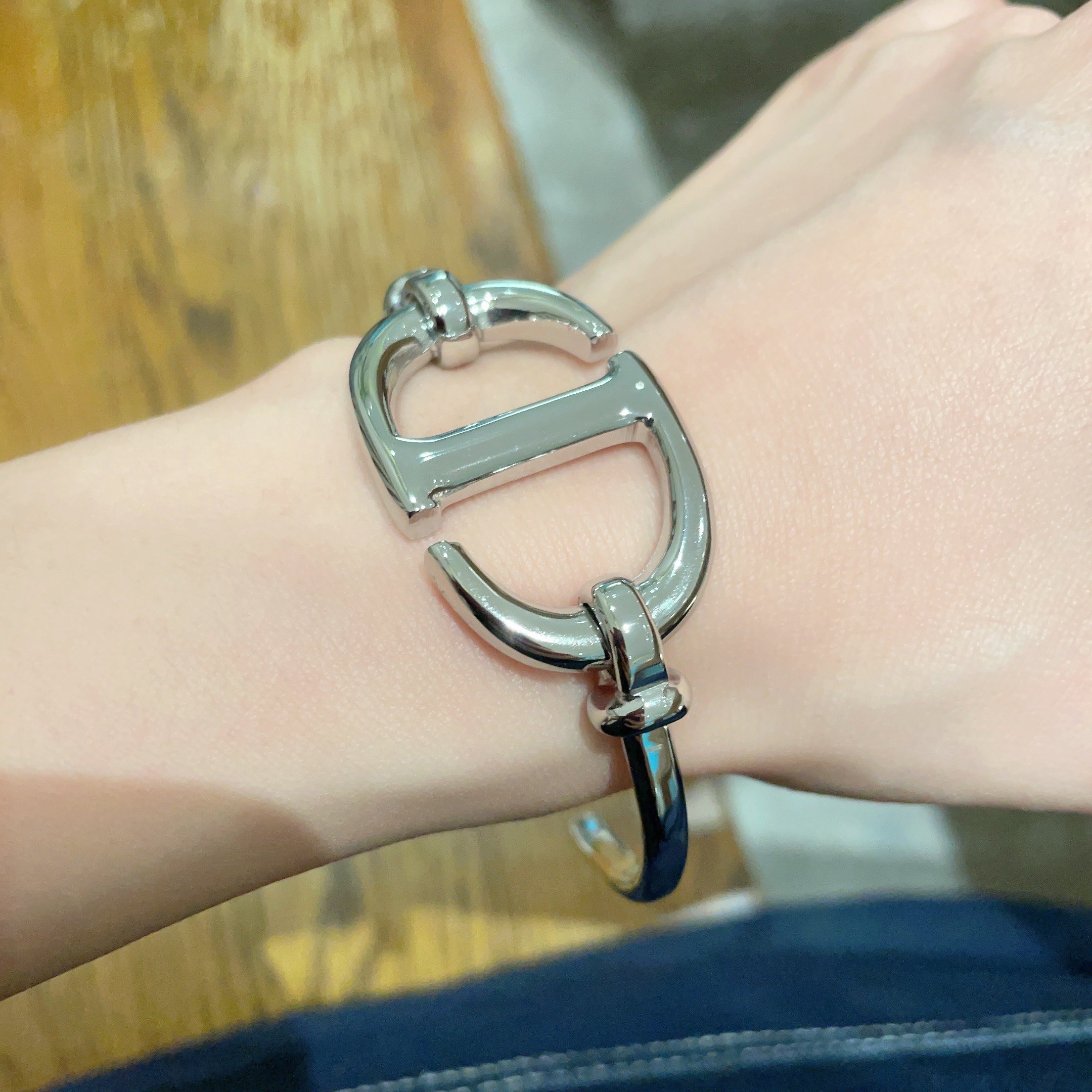 Dior Jewelry Bangle Dior salt sweet CD letter bracelet - PONI - Image 2