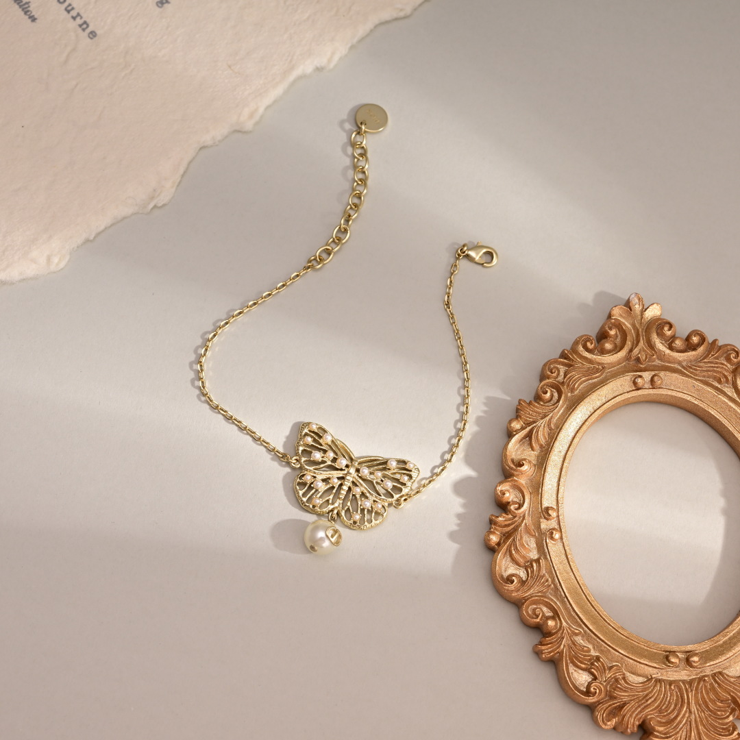 Dior Jewelry Bracelets Butterfly Pearl - PONI - Image 2